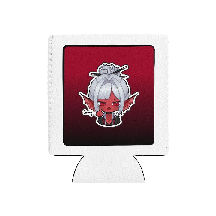 Sorry Emote Coozie (Red) product image (1)