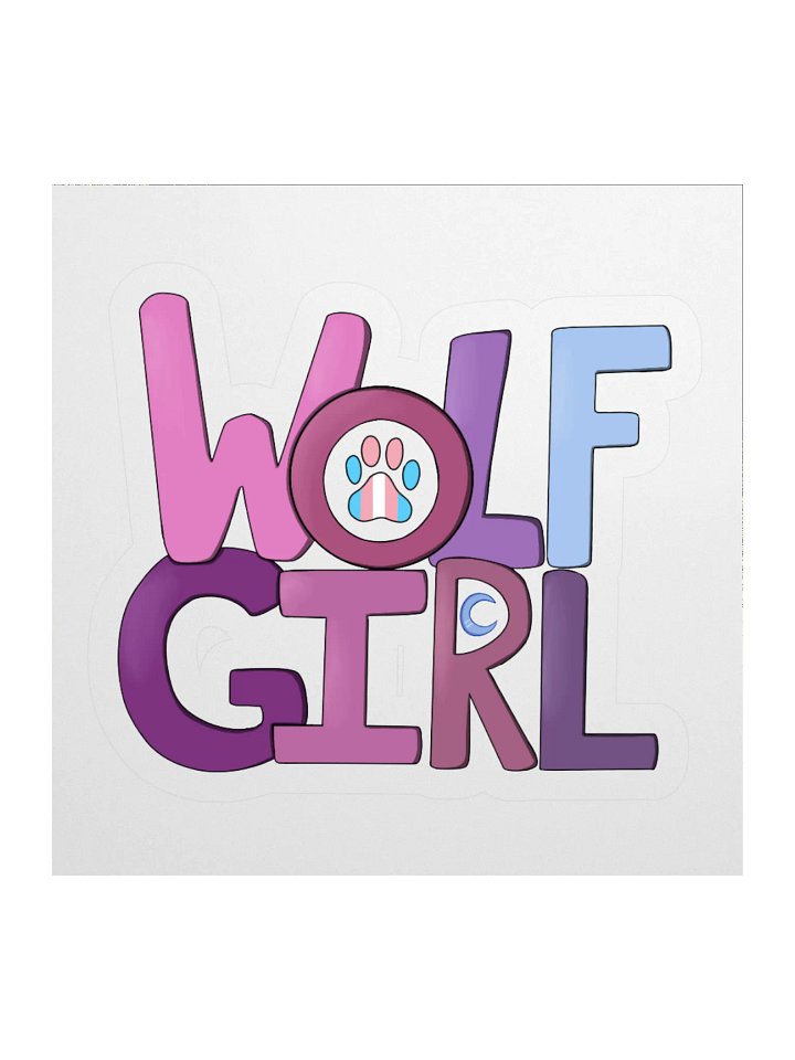Wolf Girl Sticker product image (1)