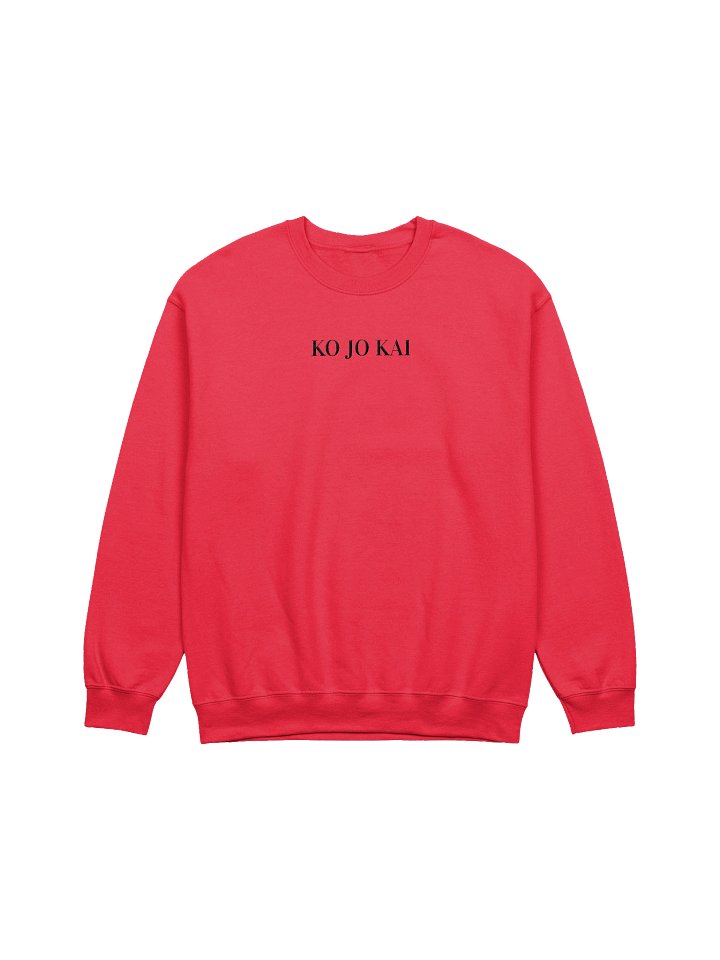KJK Red Embroidered Crewneck product image (1)