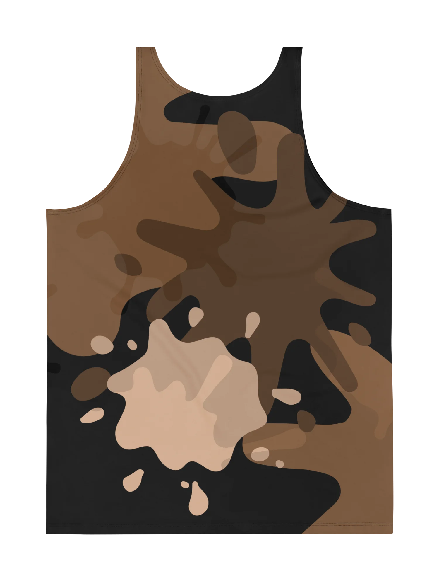 Dark Chaos Splatter Tank - Brown product image (2)