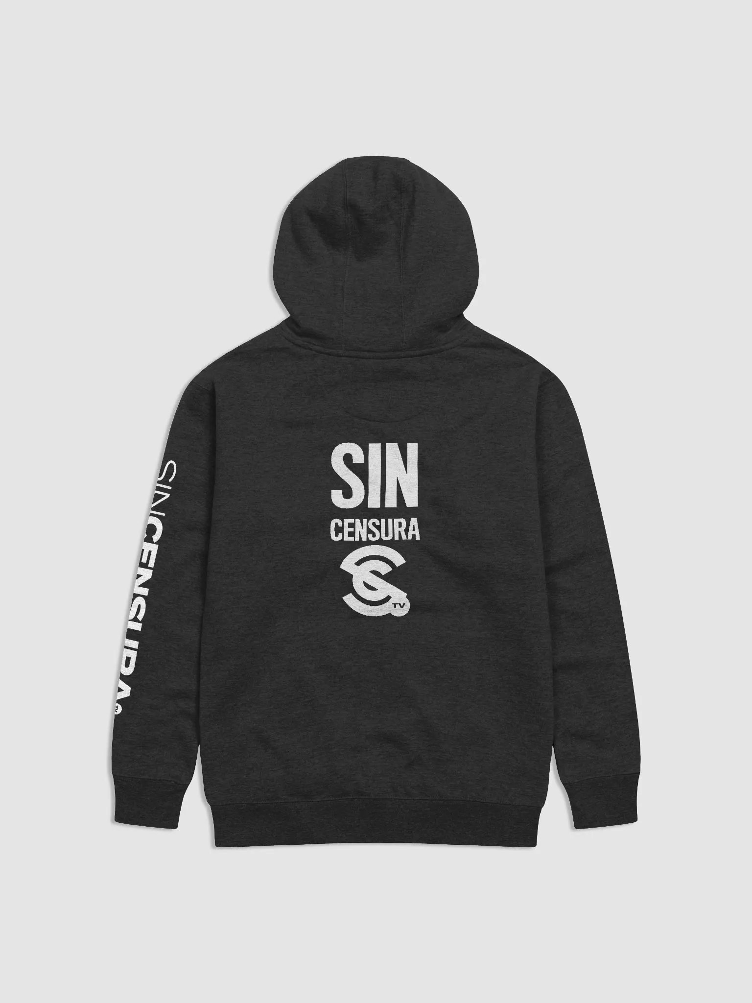 Sudadera de algodón con gorra Unisex Premium Sin Censura. product image (2)