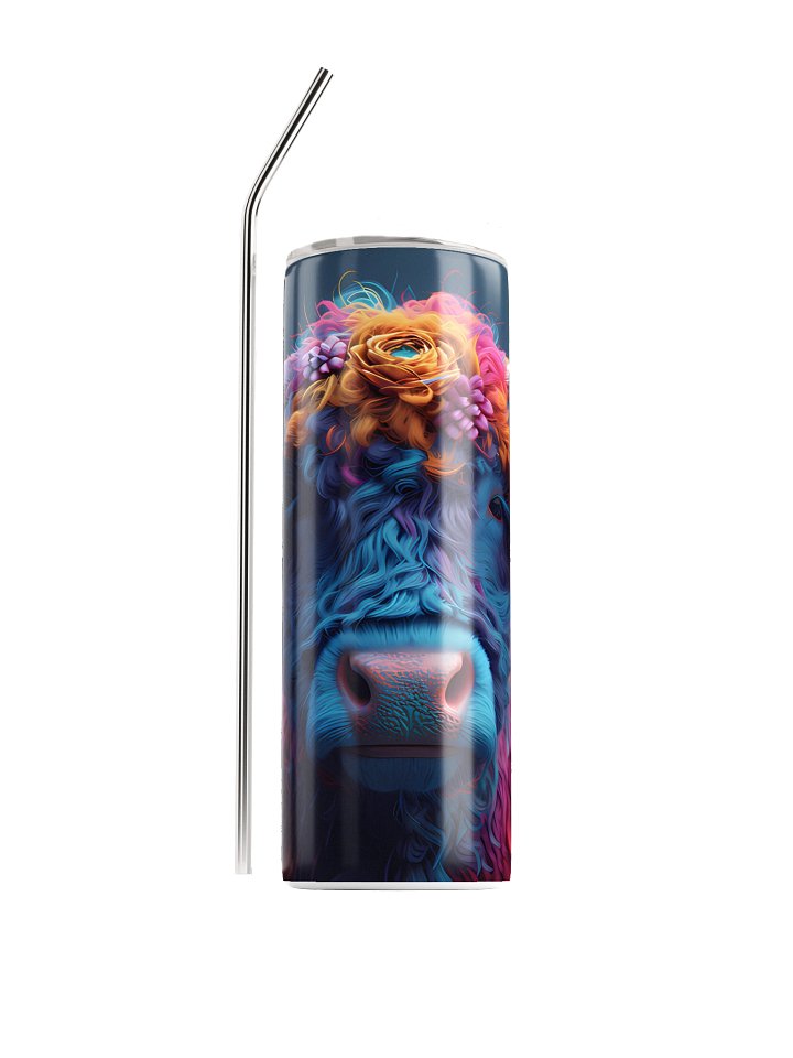 Whimsical Cow Stainless Steel Tumbler product image (1)