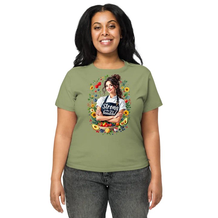 Strong is the New Beautiful Longline Tee product image (6)