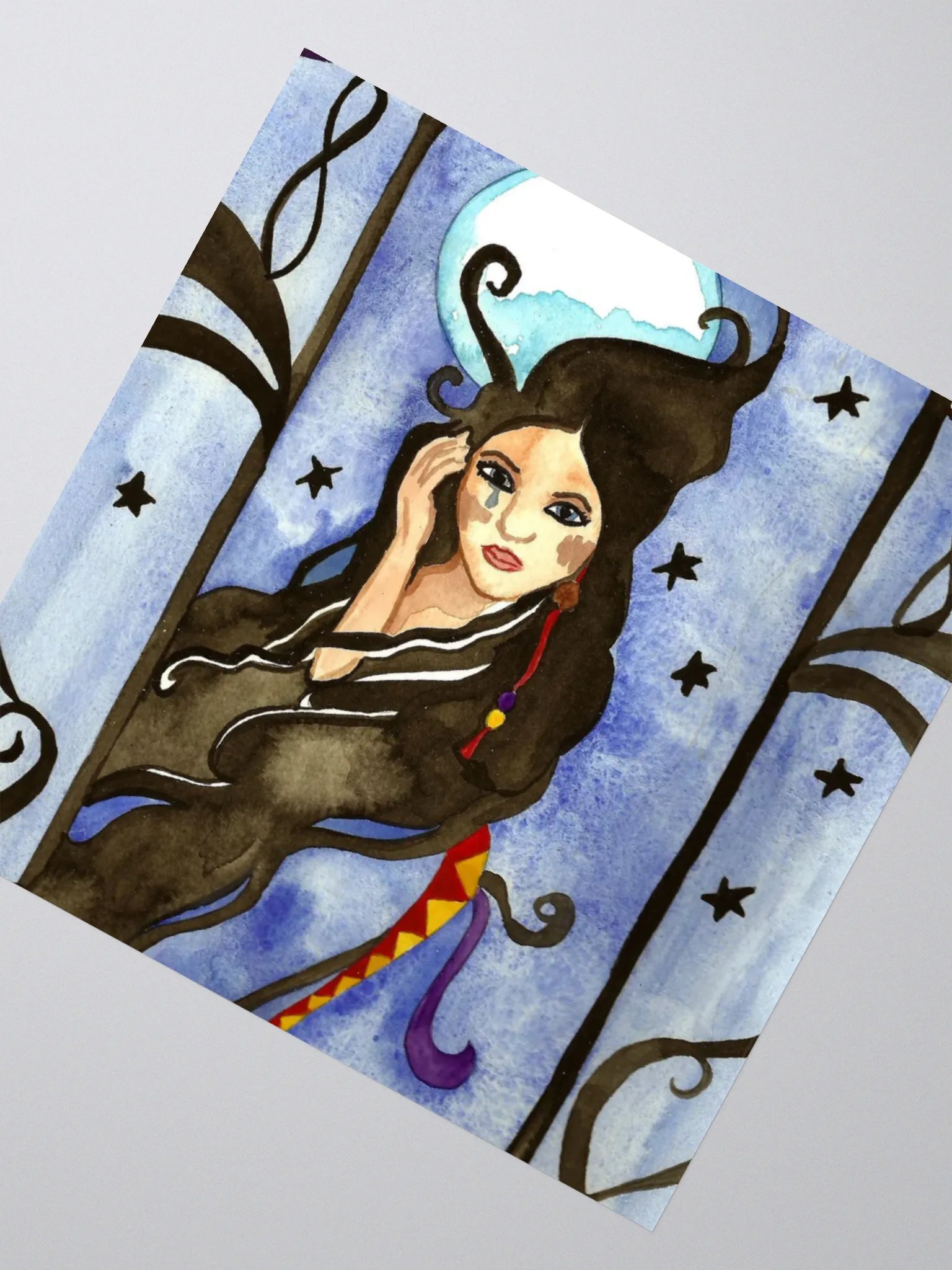 Kuutar Goddess Of The Moon Sticker product image (3)