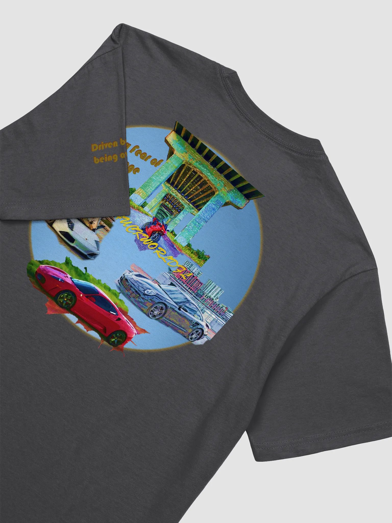 Driven by Fear T-Shirt Metal Gray product image (3)