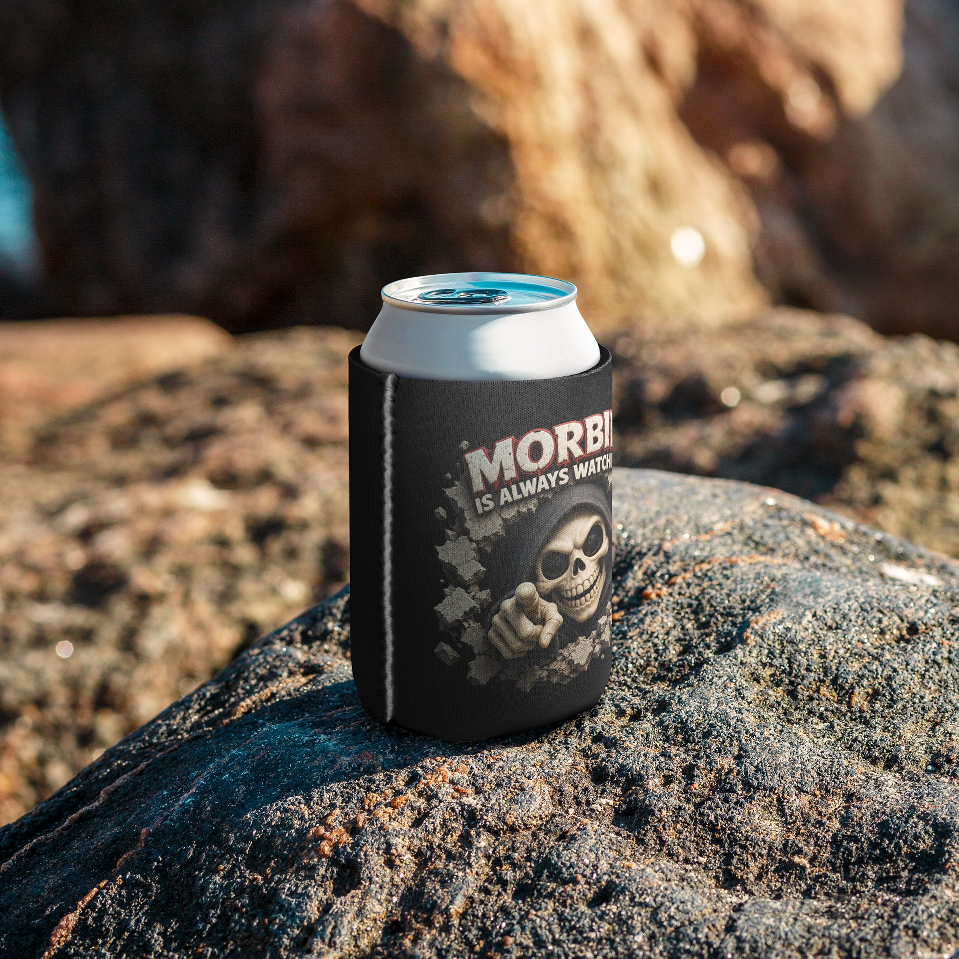 ''Morbid is Always Watching 2.0'' Coozie Can Cooler product image (7)