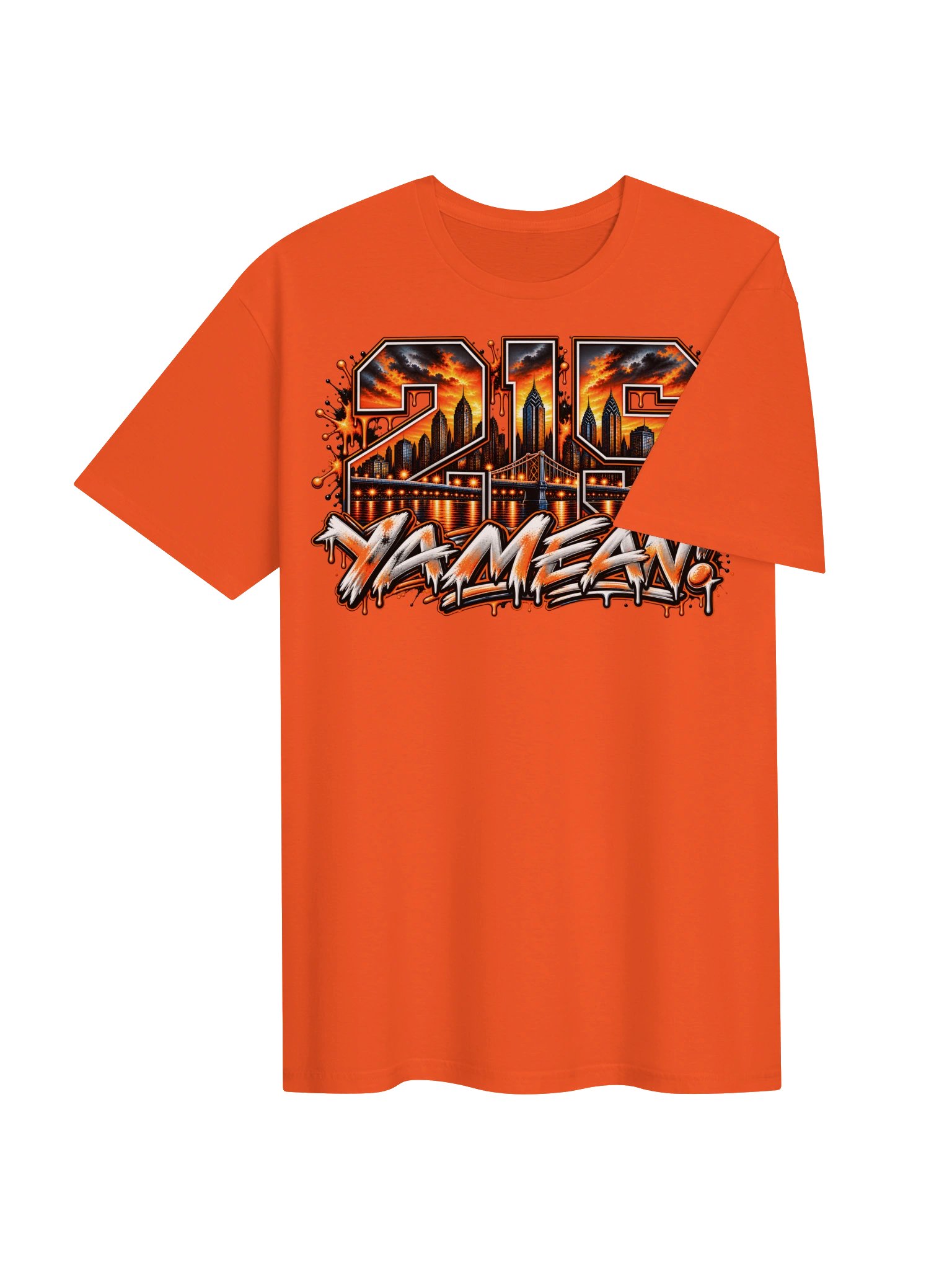 Philadelphia City Edition "215" Classic T-Shirt By Blacktop Brand product image (54)