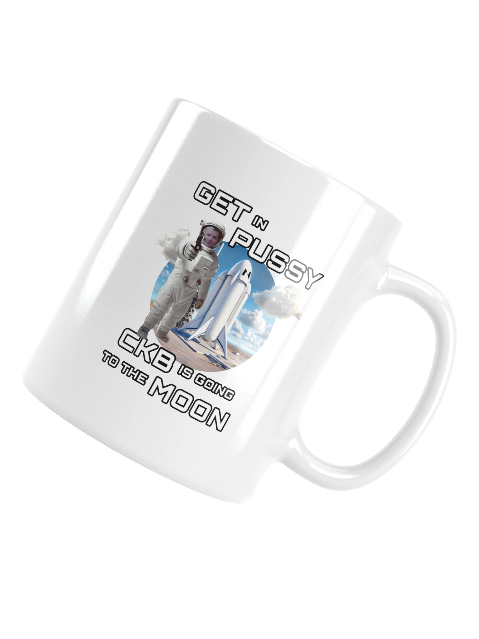 CKB is Going to the Moon Mug White product image (5)