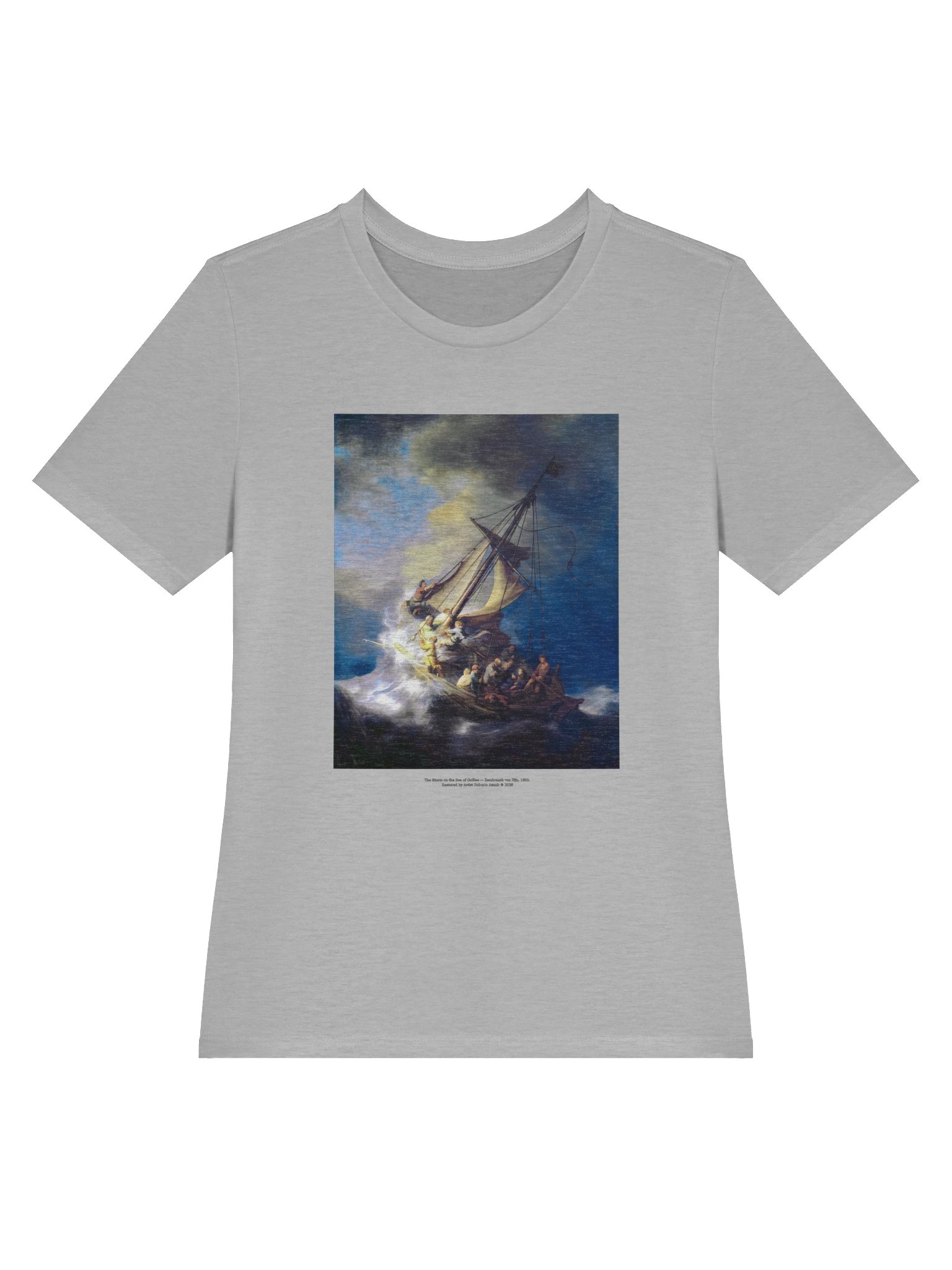 The Storm on the Sea of Galilee — Women's T-Shirt product image (3)