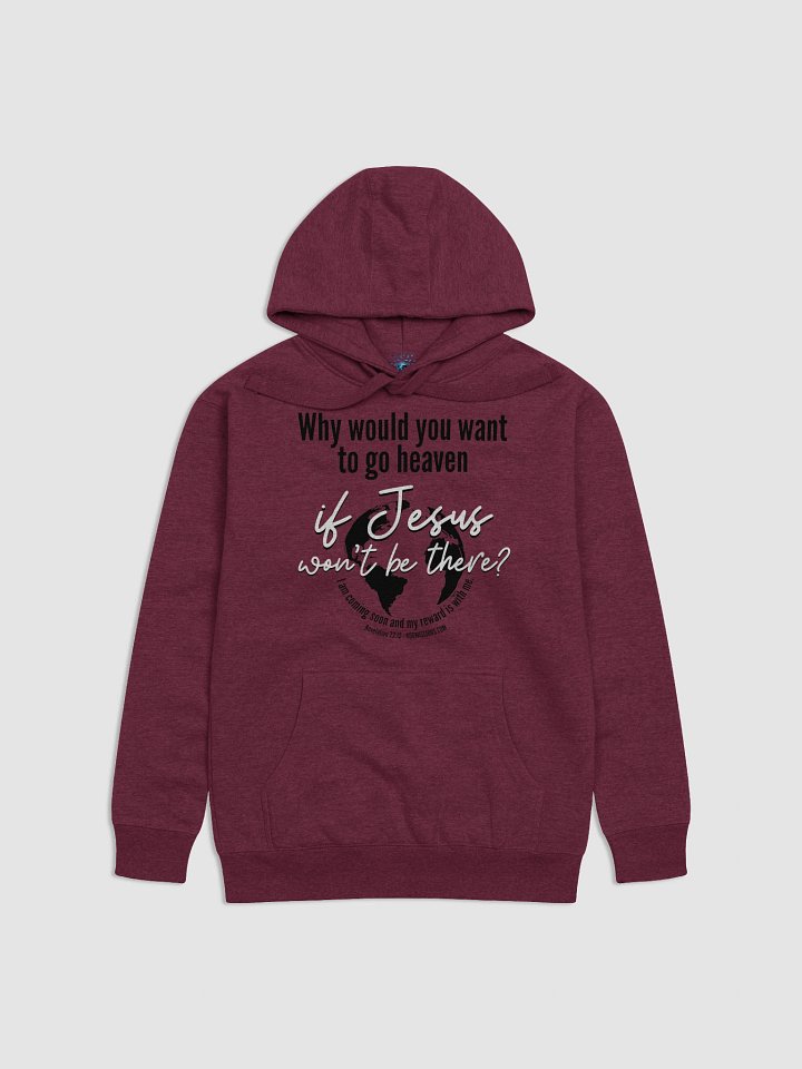Why go to Heaven Unisex Premium Regular Fit Hoodie product image (10)
