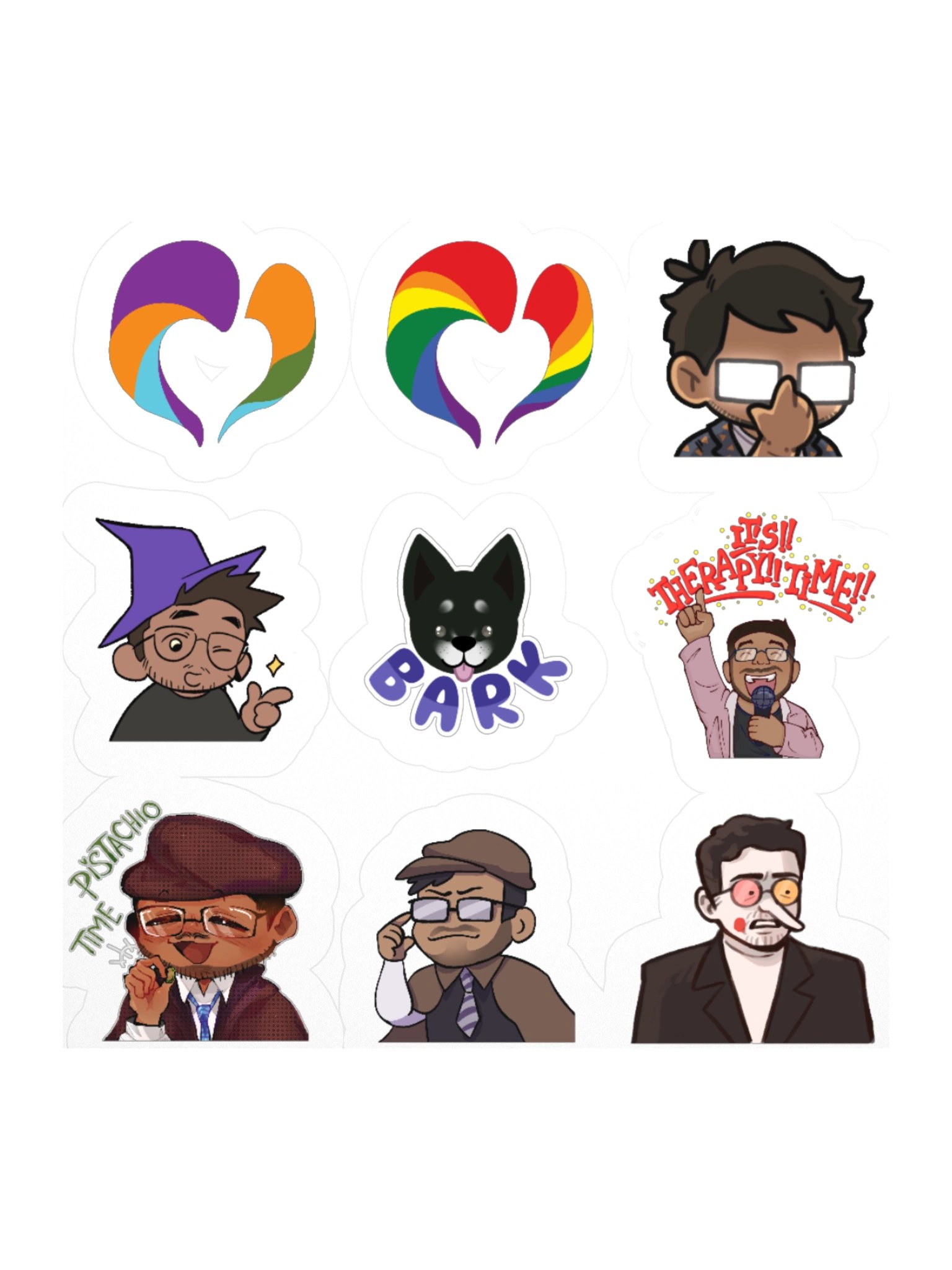 Psy Stickers Pack product image (1)