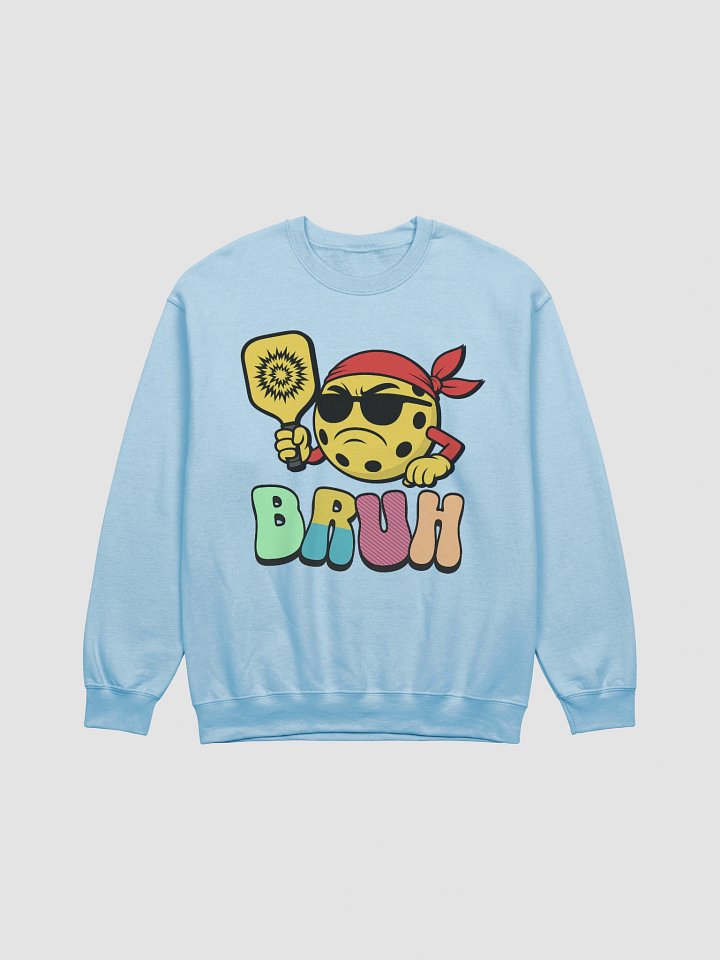 Bruh Pickleball Demanding Crewneck Sweatshirt product image (15)