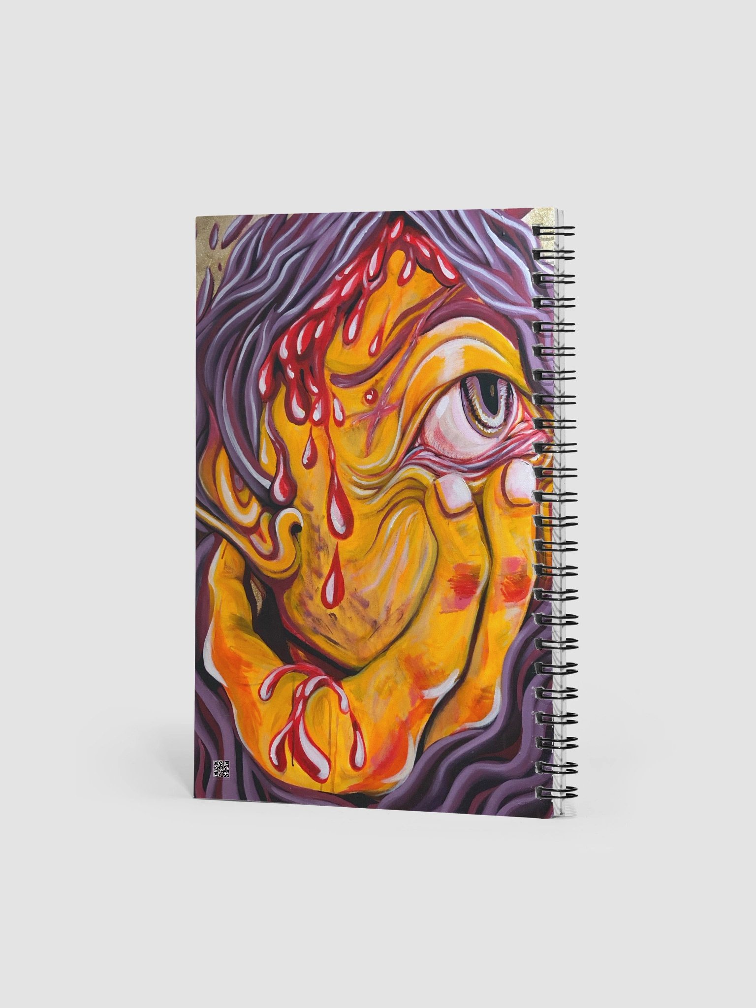 Dragon Lily Spiral Journal product image (2)