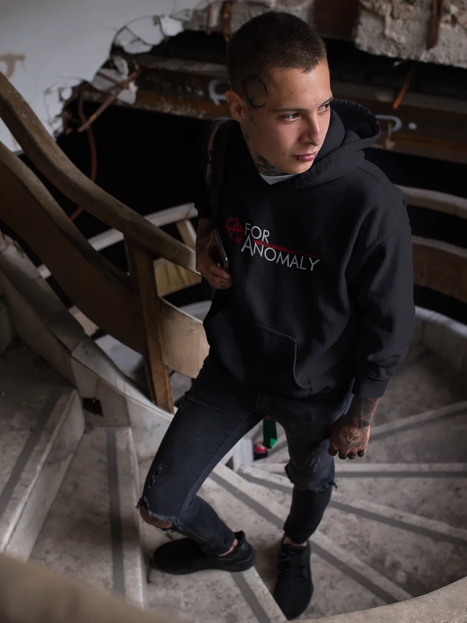A for Anomaly Hoodie product image (7)