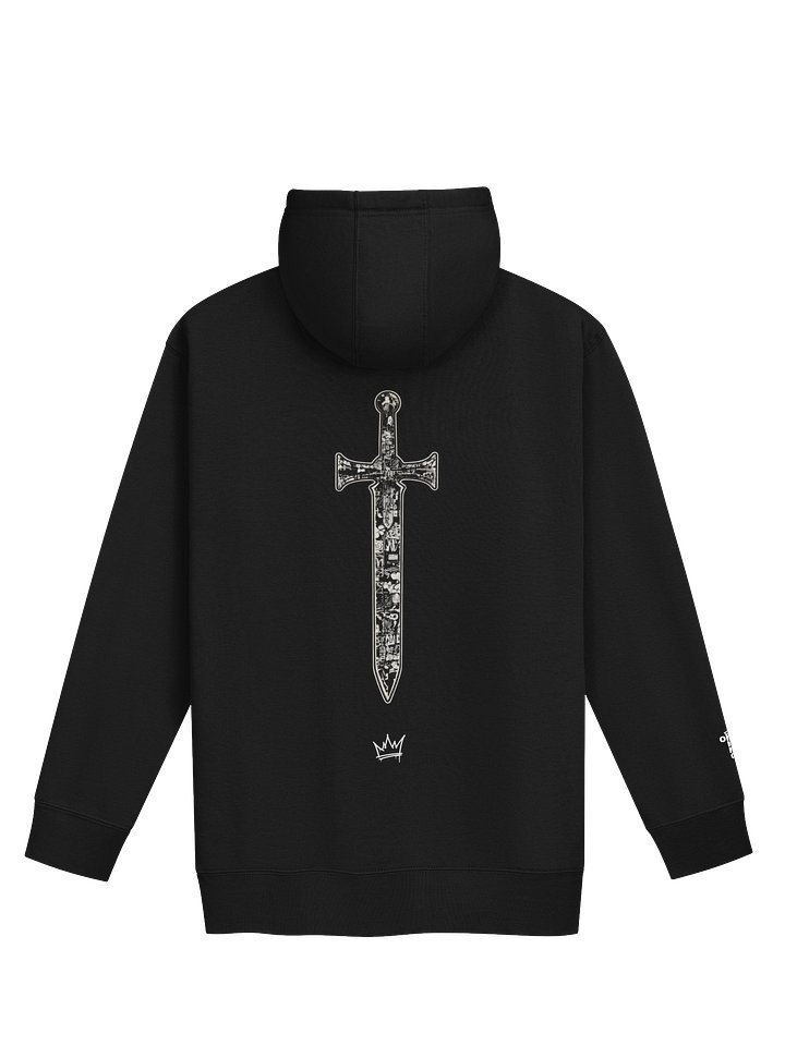 ONE KING Crusader Oakeshott Premium Soft Blend Hoodie with embroidered sleeve logo product image (1)