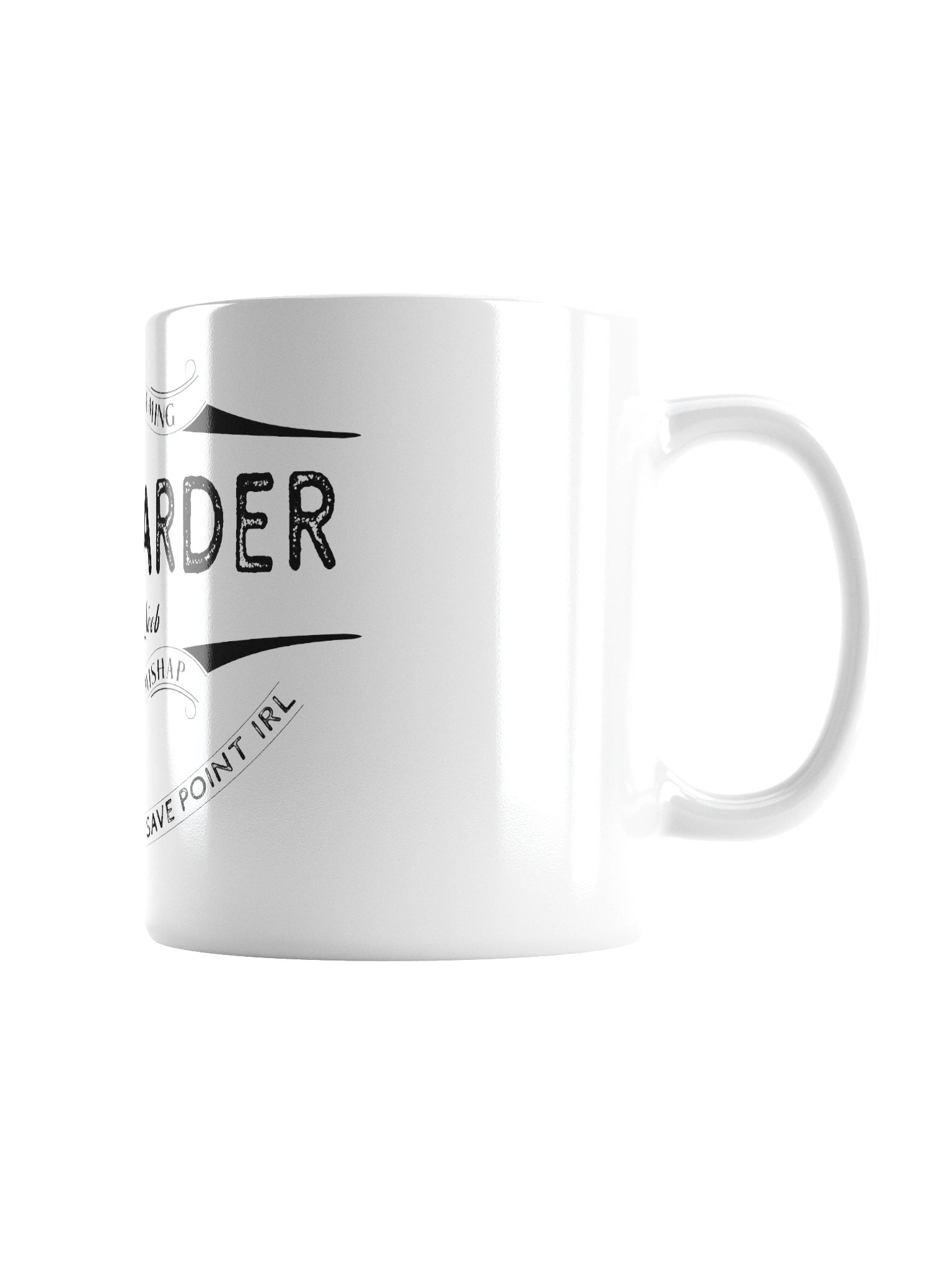 Nerd Harder or Die a n00b Mug (White) product image (7)