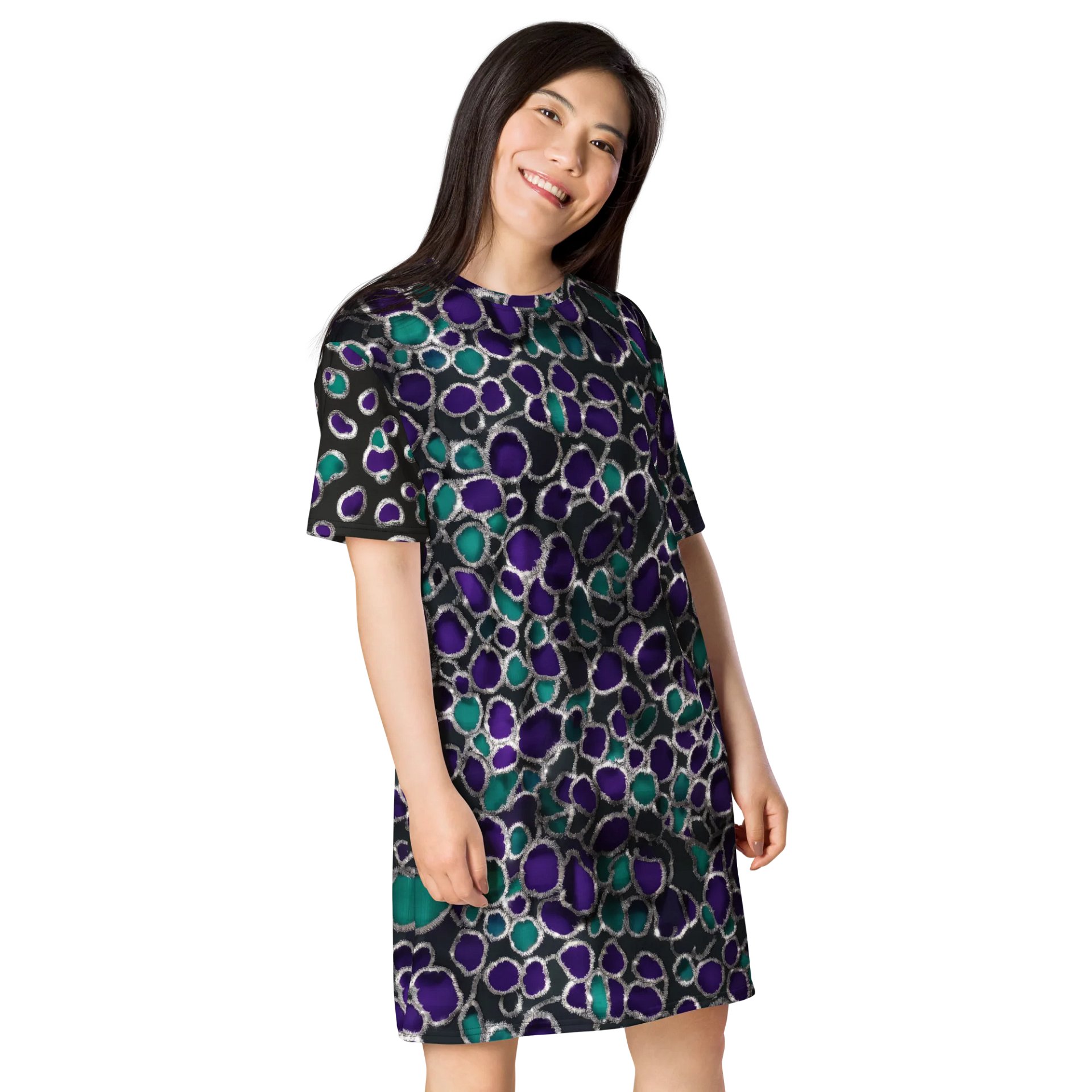 Mystic Mirage All-Over T-Shirt Dress product image (4)