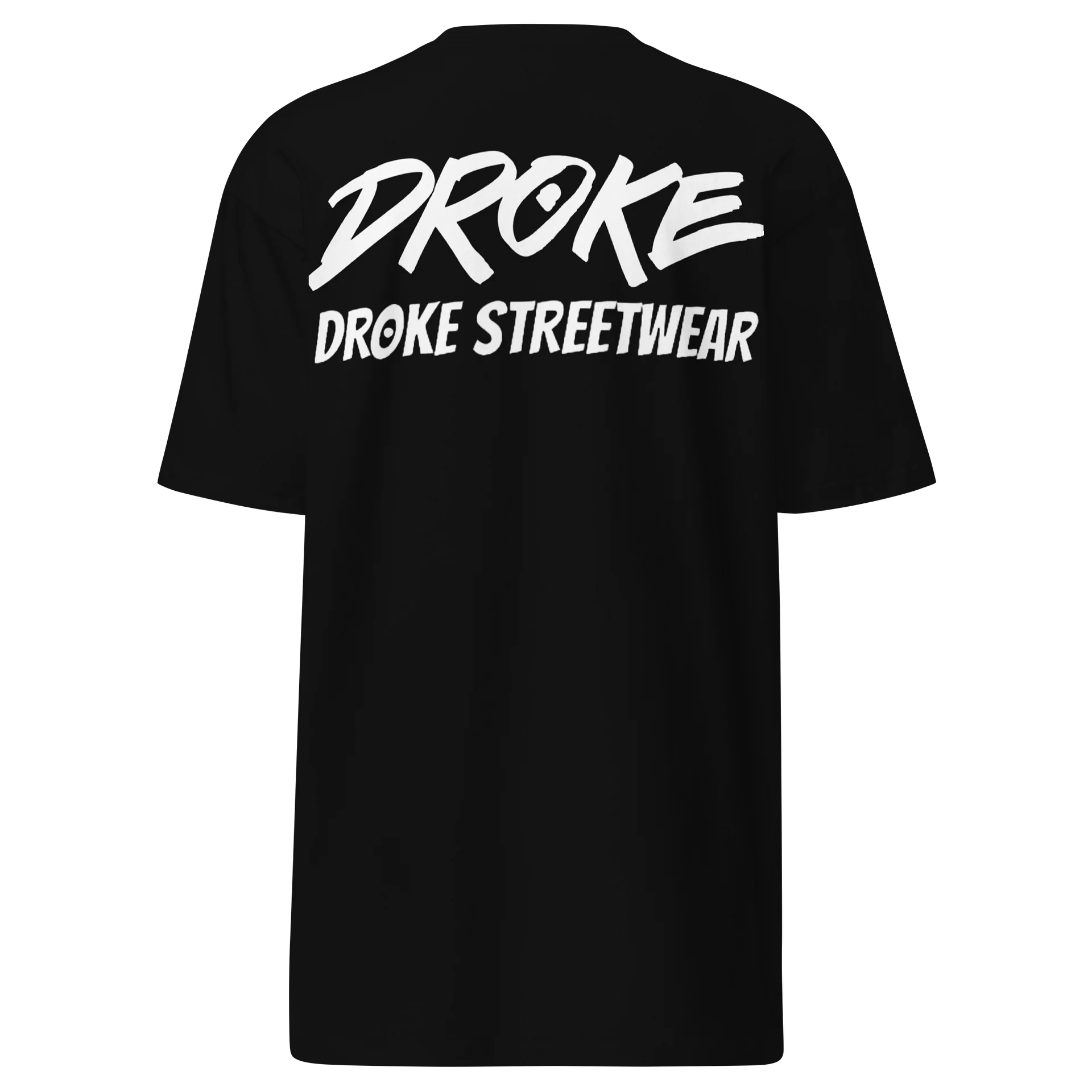 DROKE - White D -DS T-shirt product image (5)