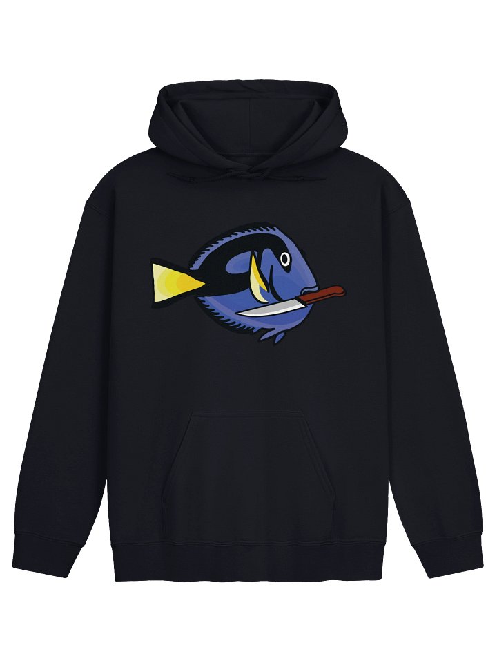 Angry Blue Tang Hoodie for Reef Aquarium Lovers product image (1)