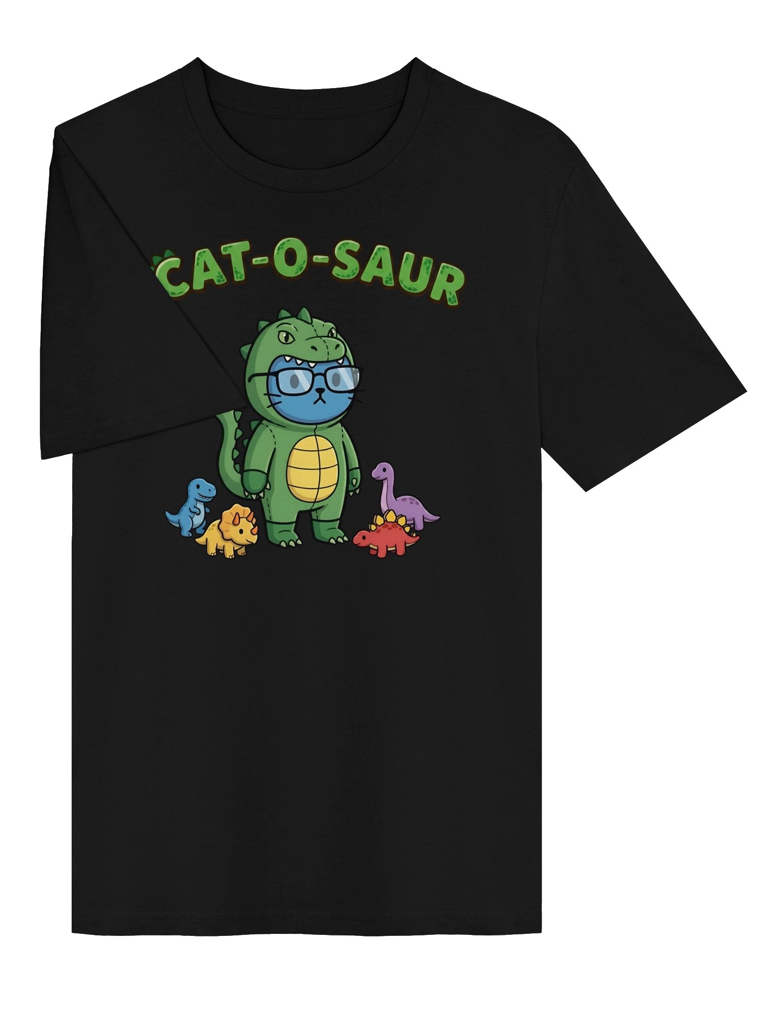 Cat-o-saur T-shirt product image (2)