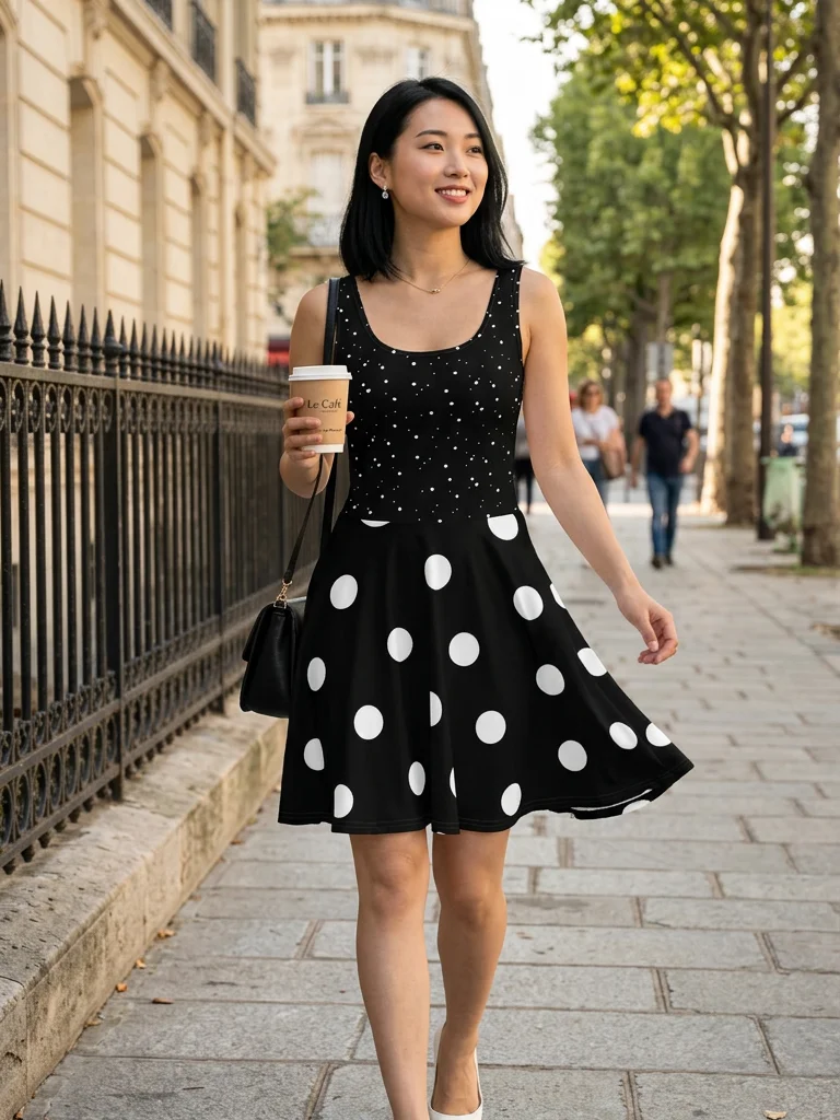 Mono Magic Dot Dress product image (1)