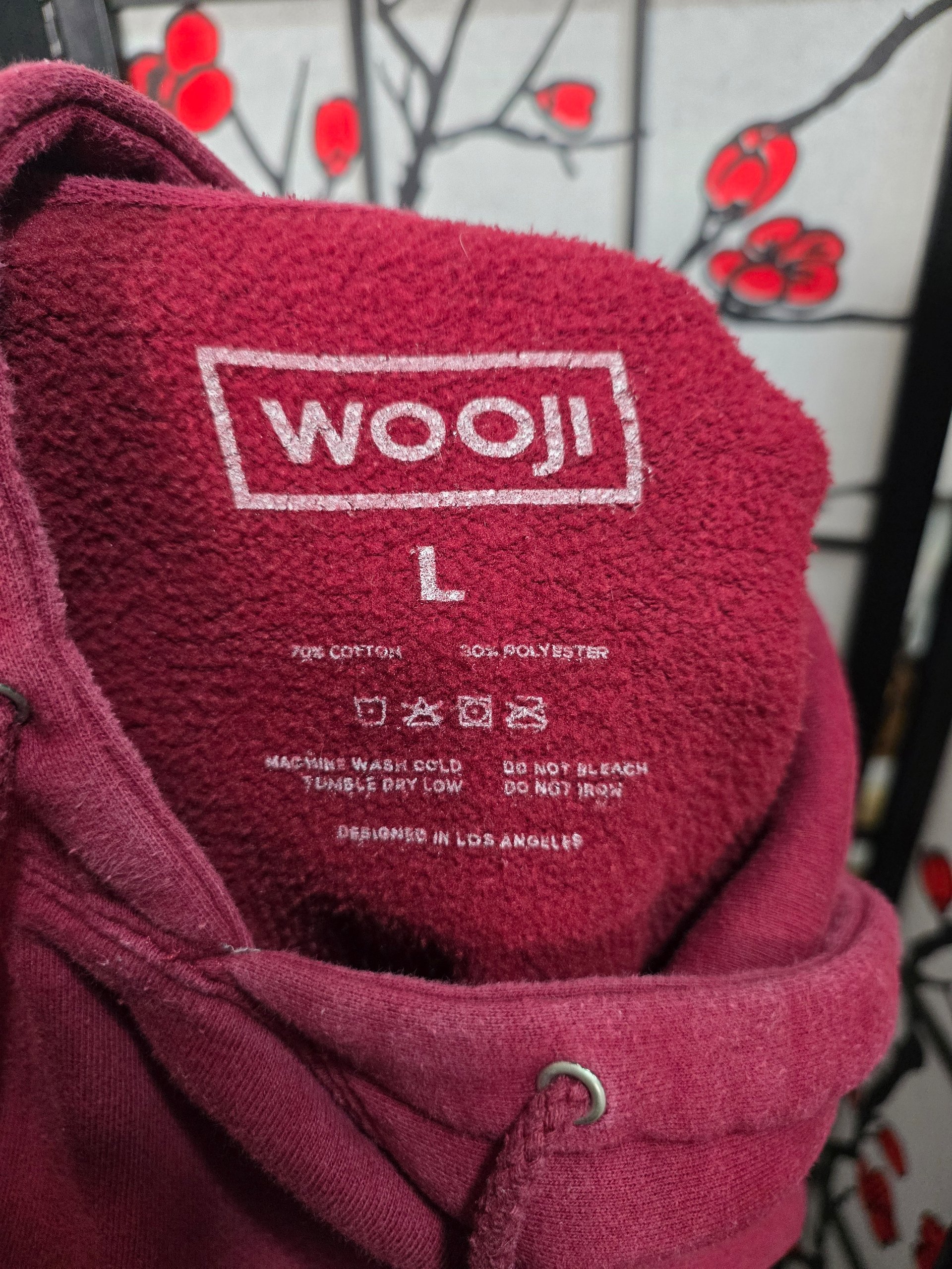 Red Wooji Hoodie product image (4)