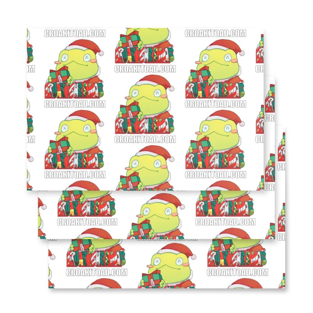 Croakitoad Wrapping Paper product image (4)