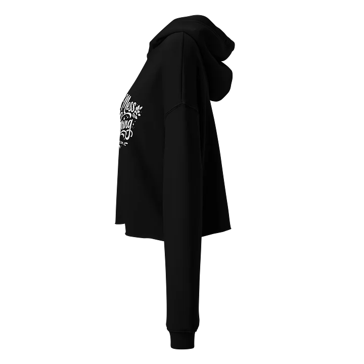 Life’s a mess crop hoodie product image (2)