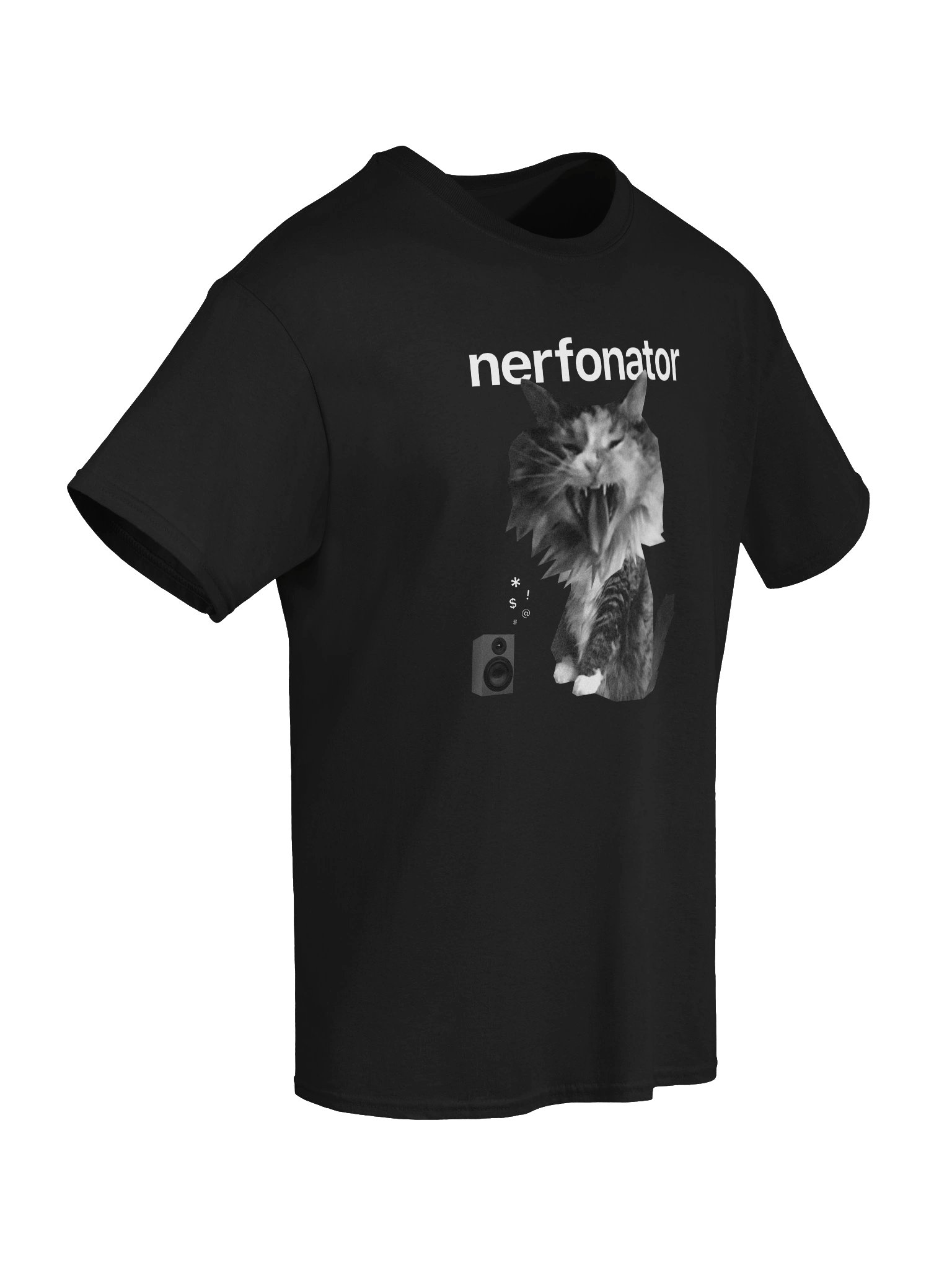 Nerfonator Screaming Cat T-Shirt product image (28)