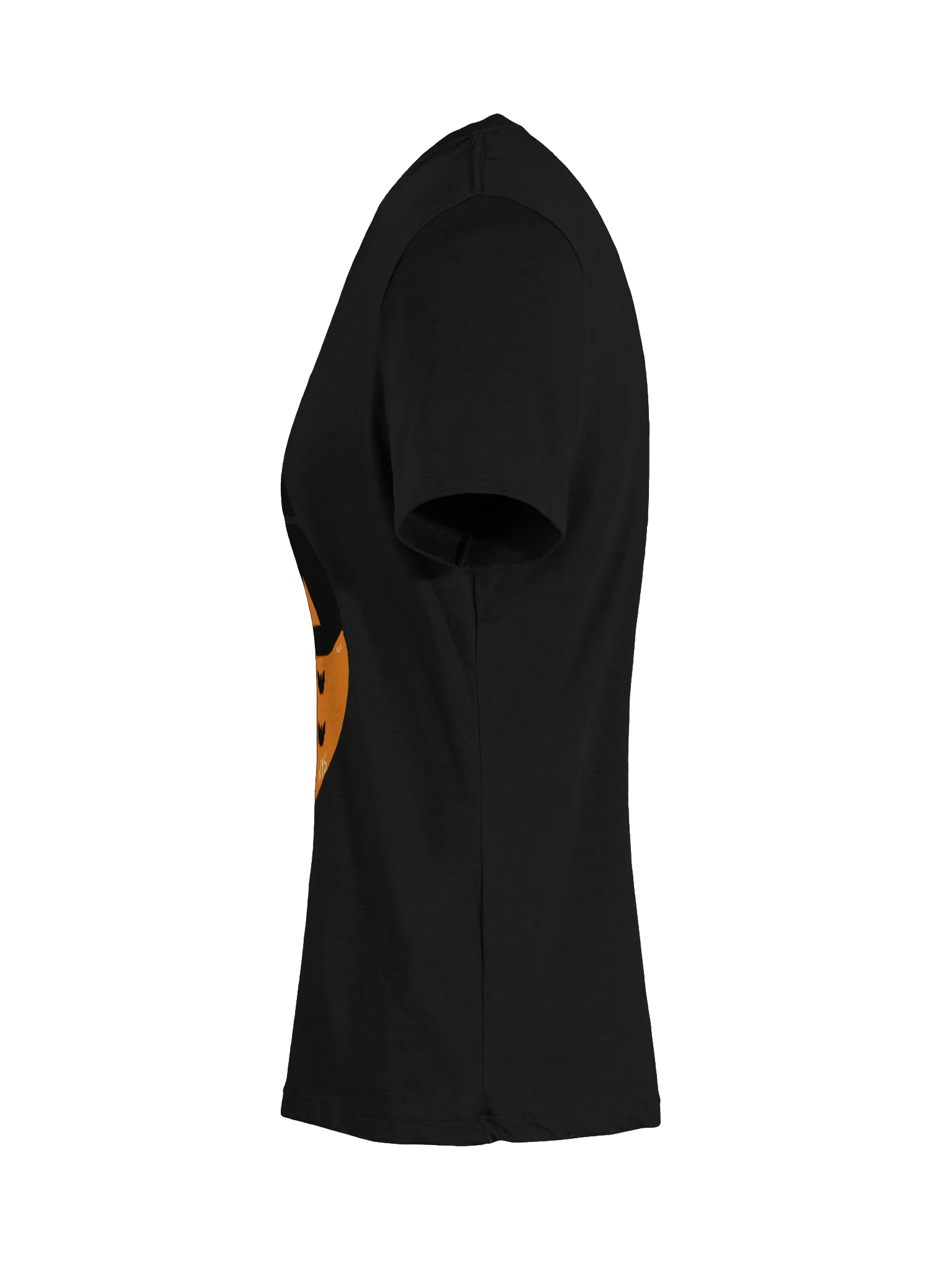 Mask-O-Lantern v-neck tee (orange mask) product image (10)
