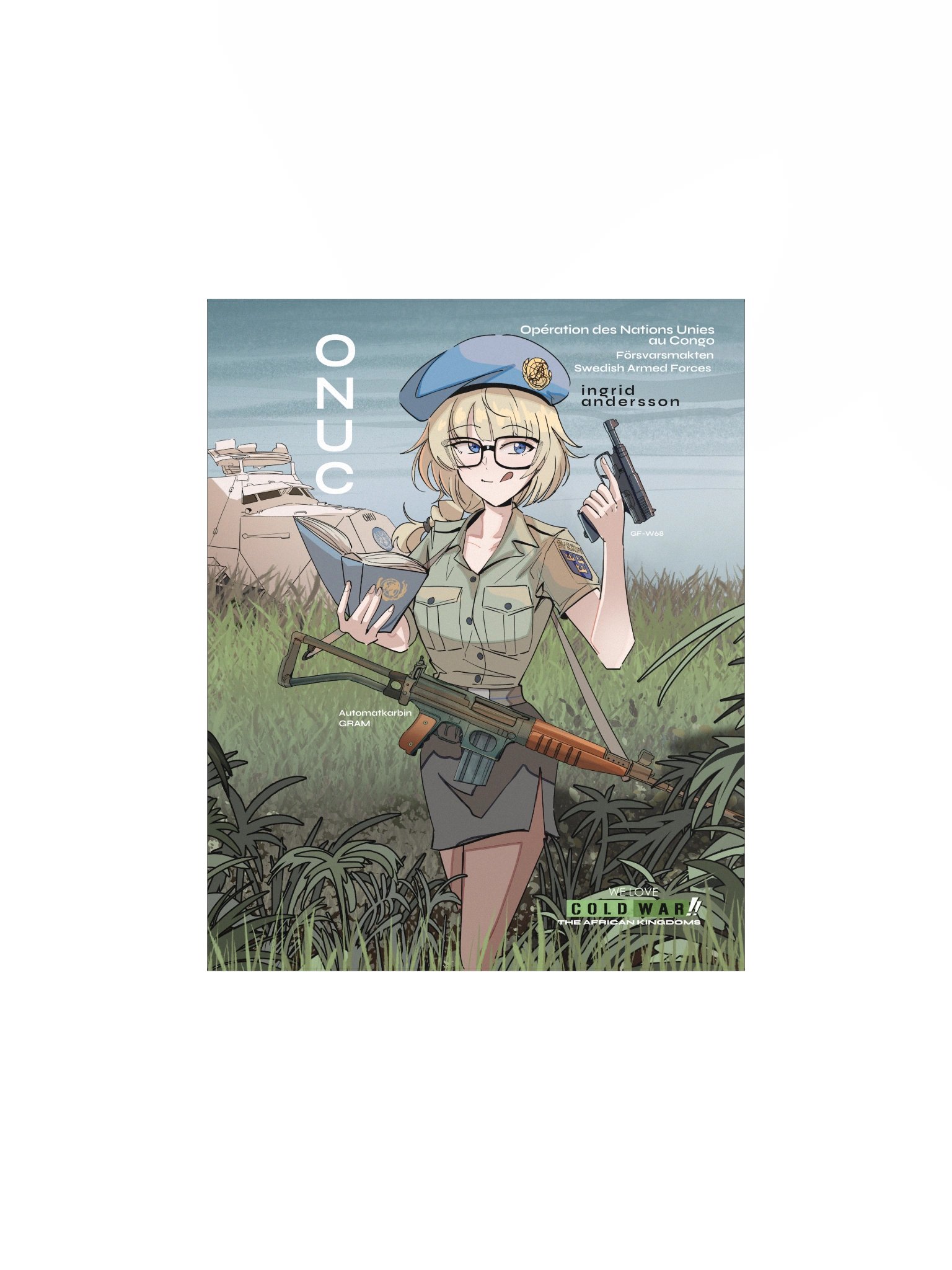 Swedish ONUC Peacekeeper Girl Ingrid Andersson product image (1)