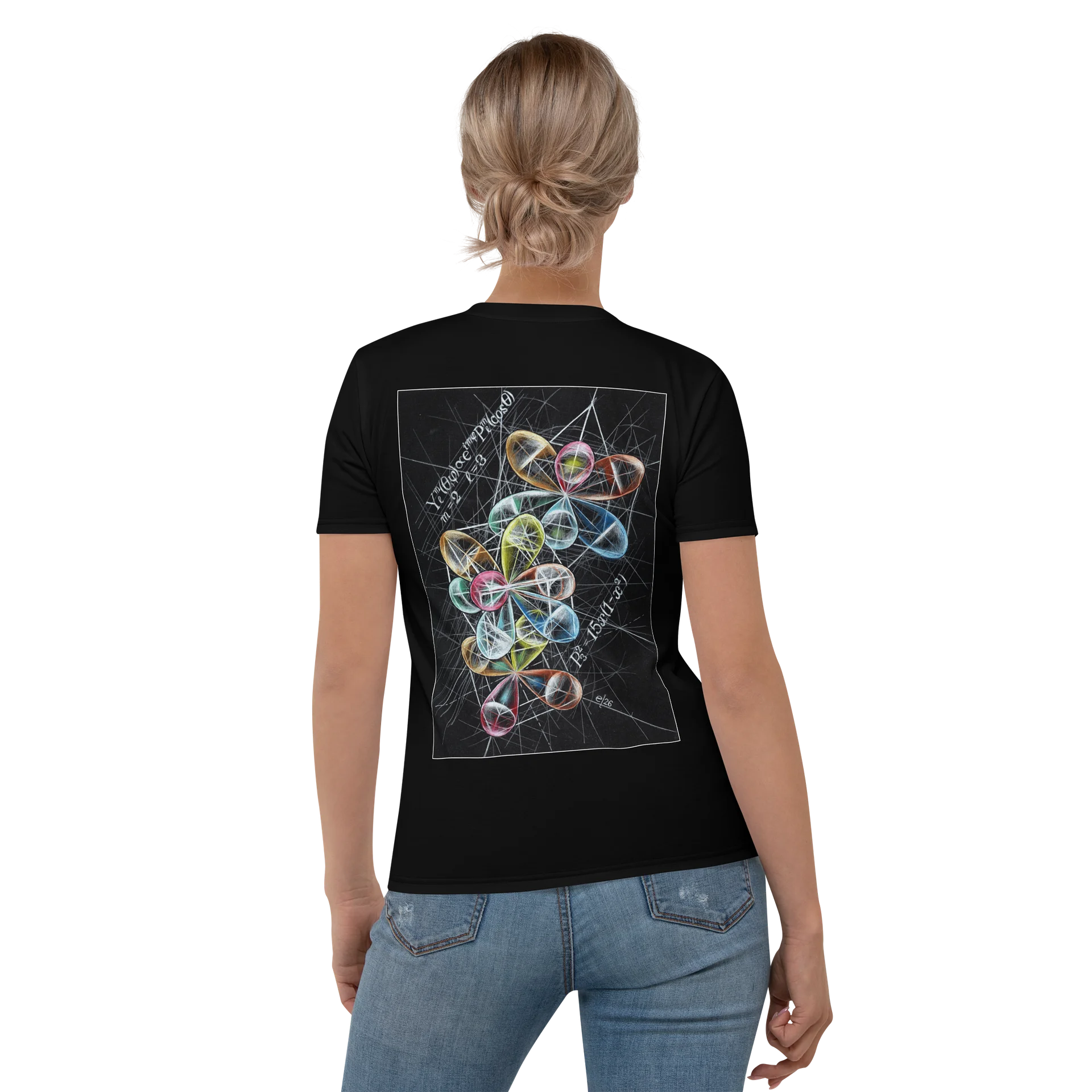 Spherical Harmonics Hand-Drawn Physics Art T-Shirt - Women's Cut product image (1)