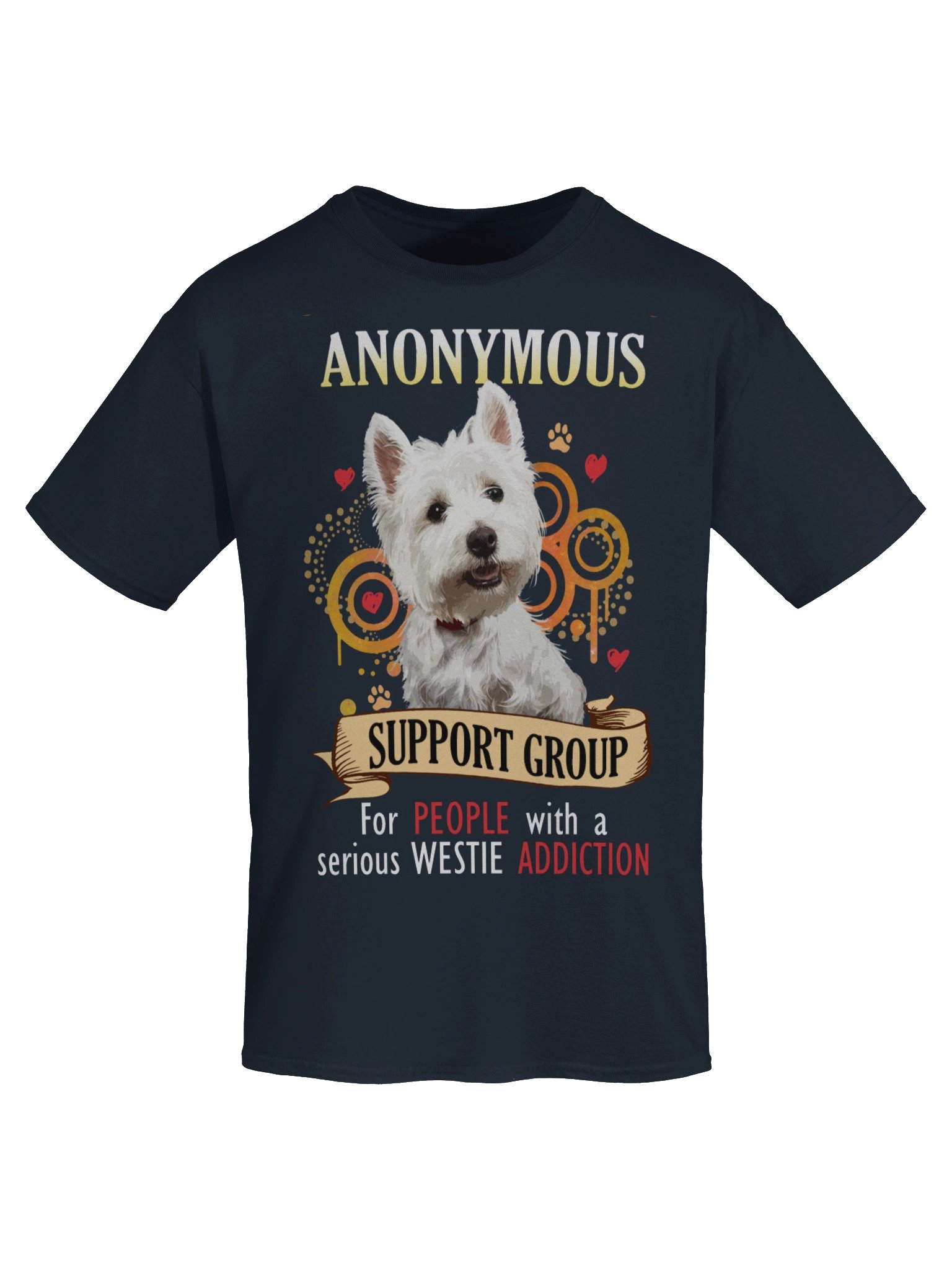Westies Anonymous Support Group T-Shirt product image (33)