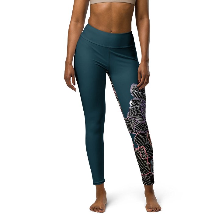 DTAC Floral Harmony Yoga Leggings product image (1)