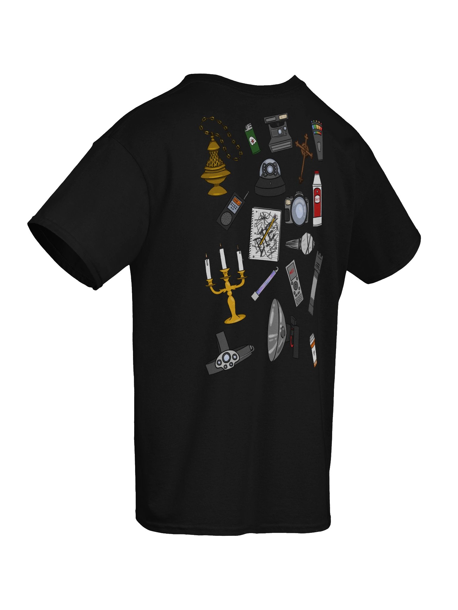 Ghost Hunting Supplies Tee (Back) product image (10)