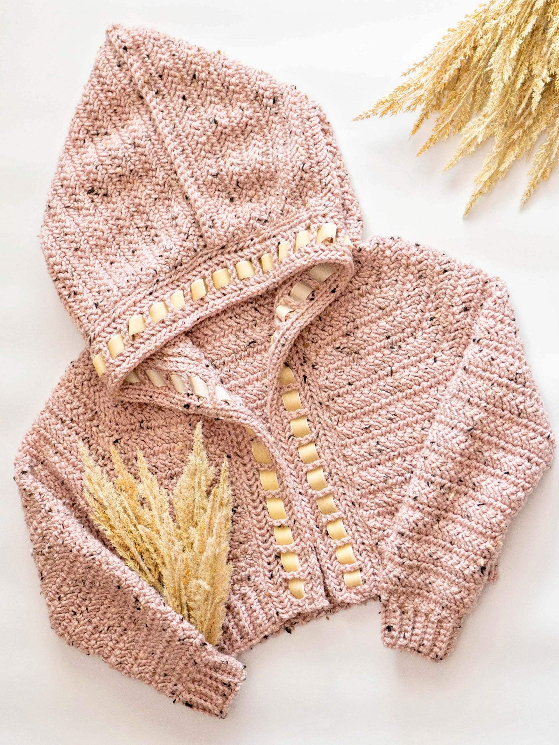 Cascade Child Crochet Cardigan Pattern product image (6)