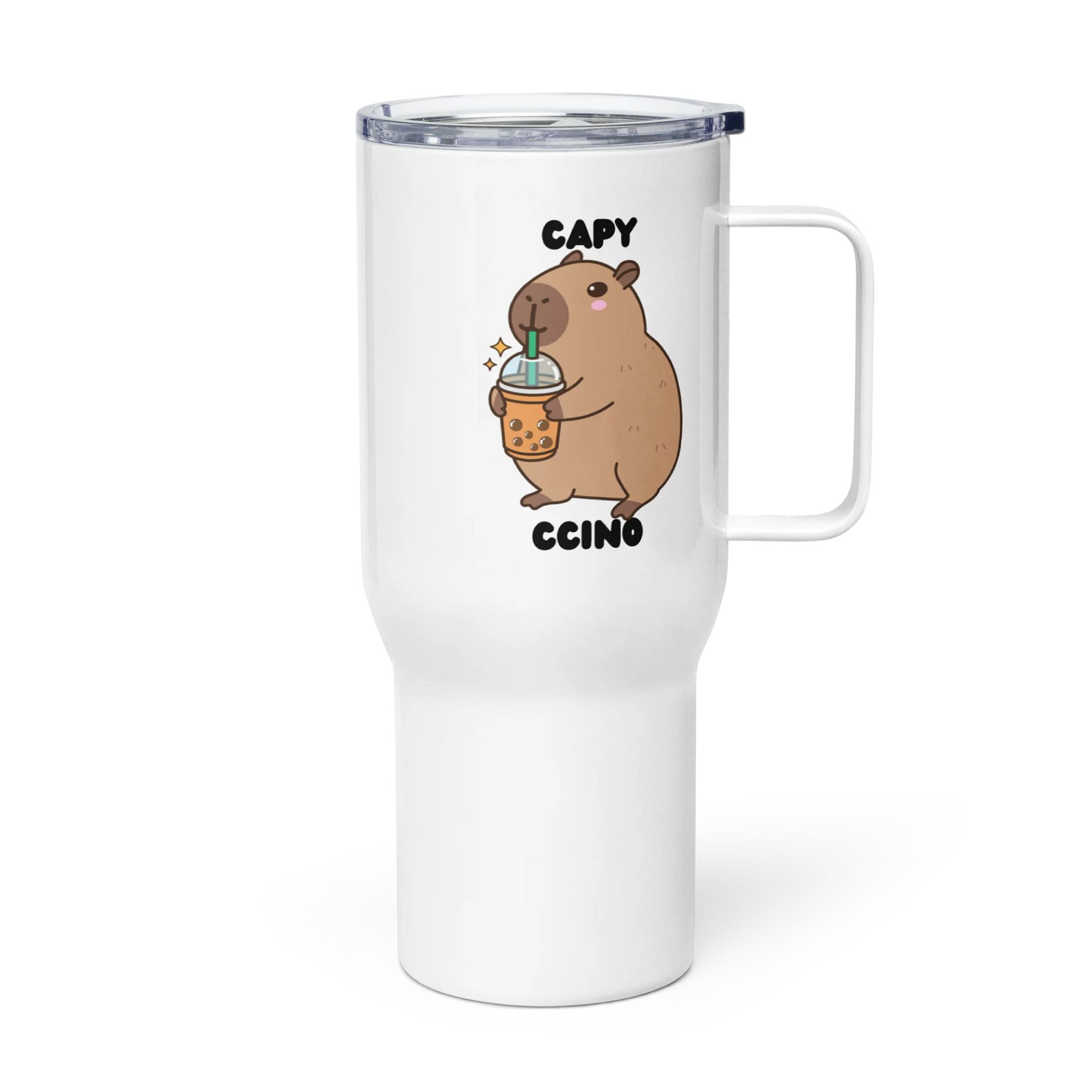 Cute Capybara Travel Mug product image (4)