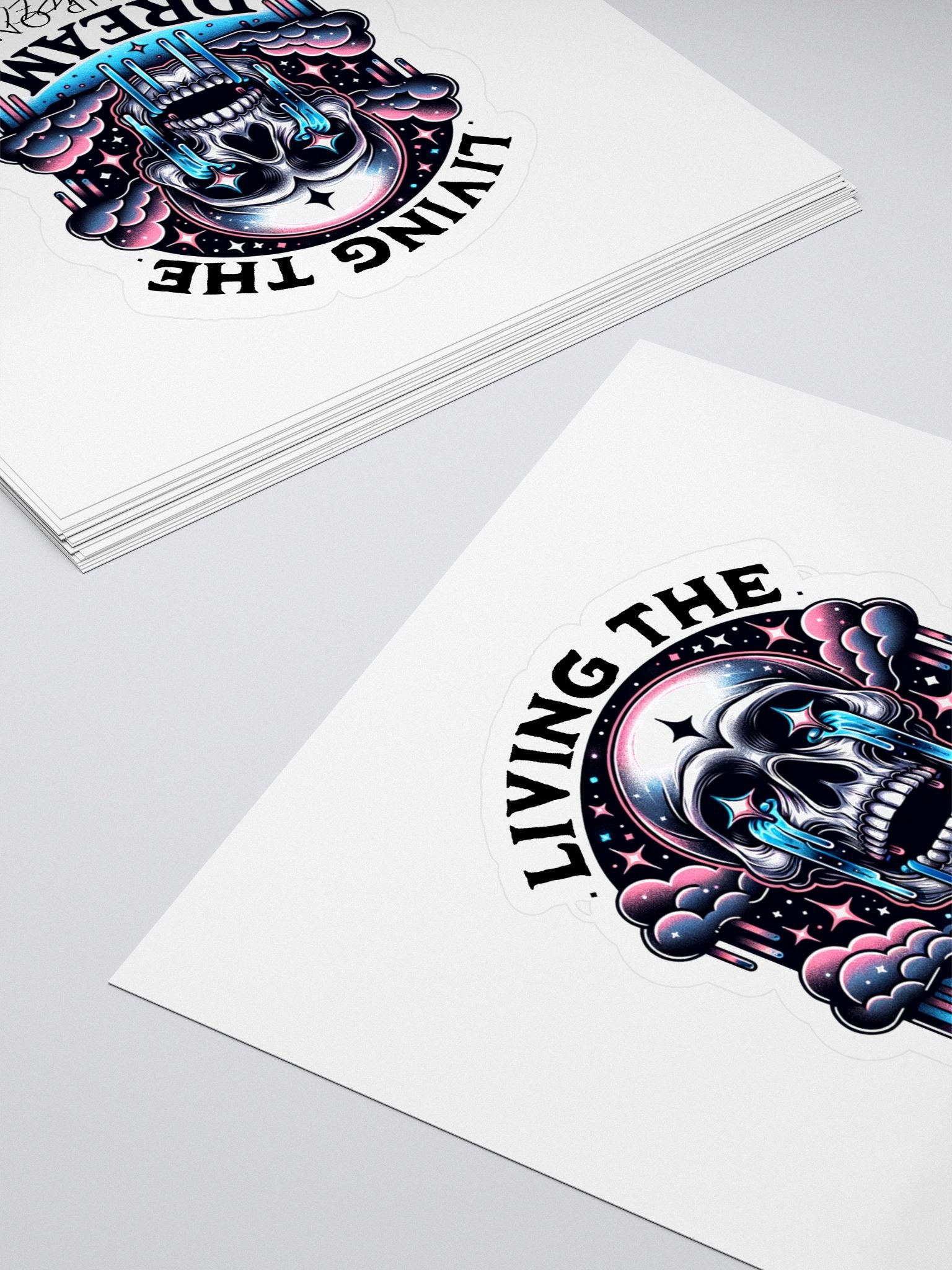 Living The Dream Sticker product image (4)