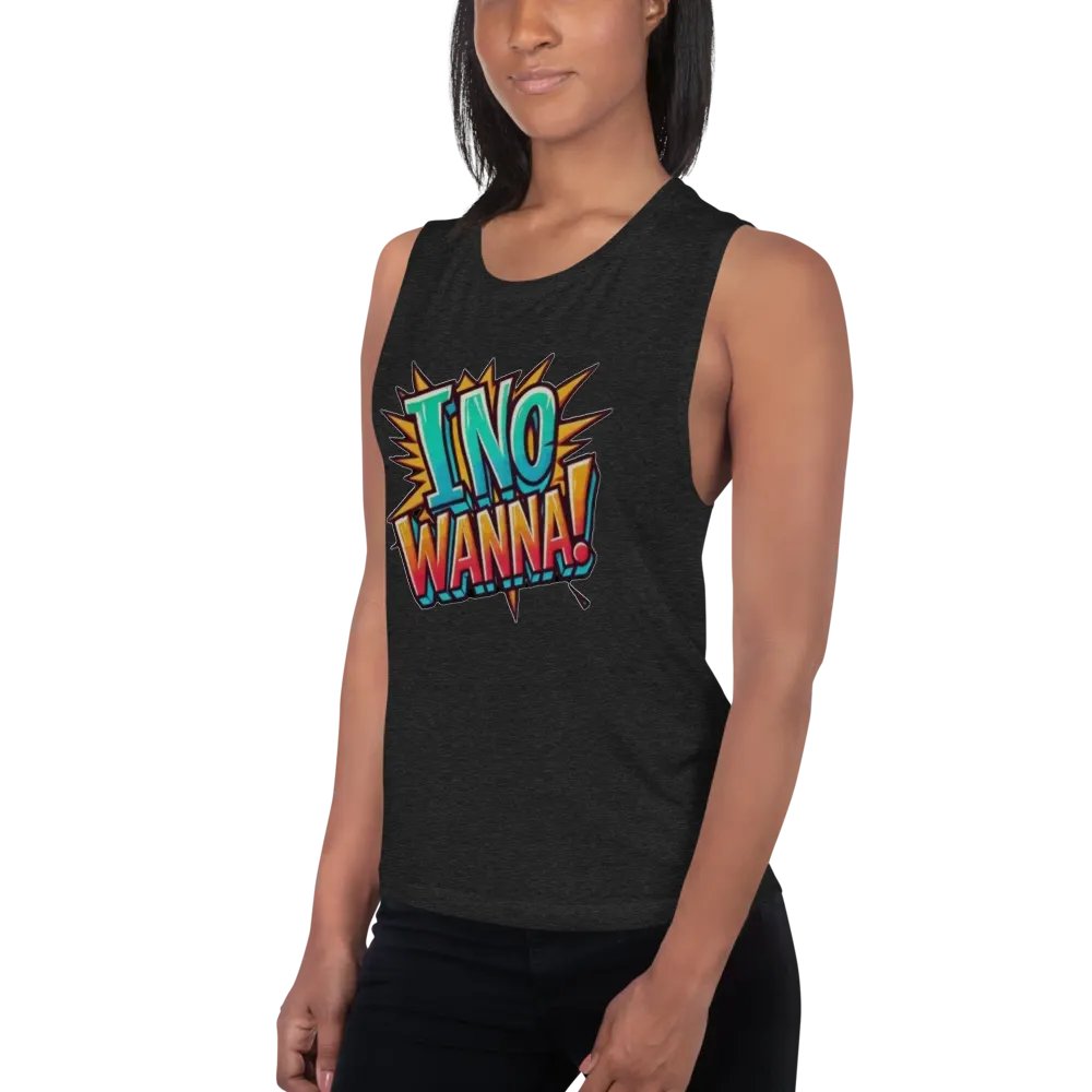 I no Wanna Womens Tee product image (3)