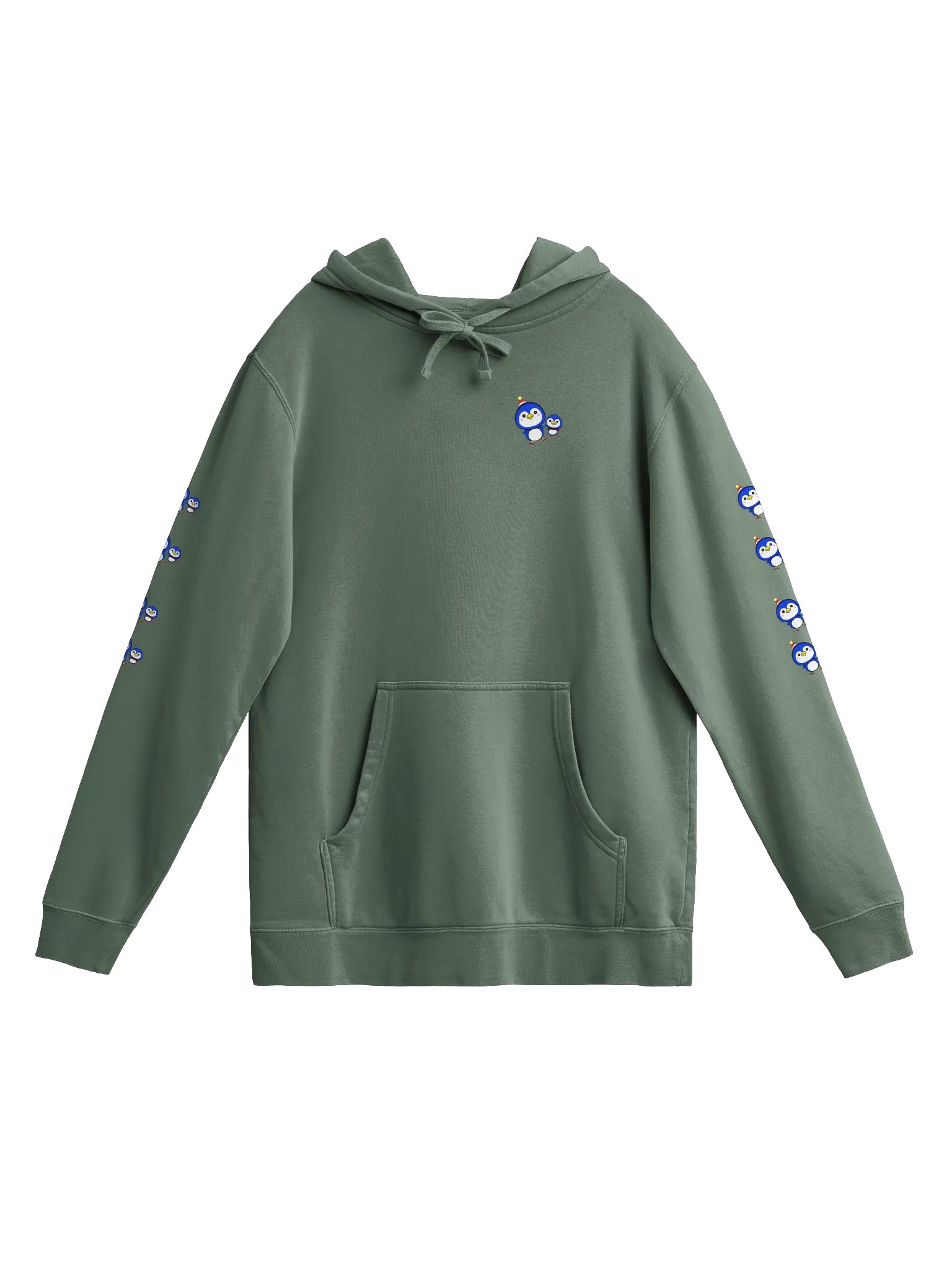 Skating Penguins Vintage Hoodie product image (14)