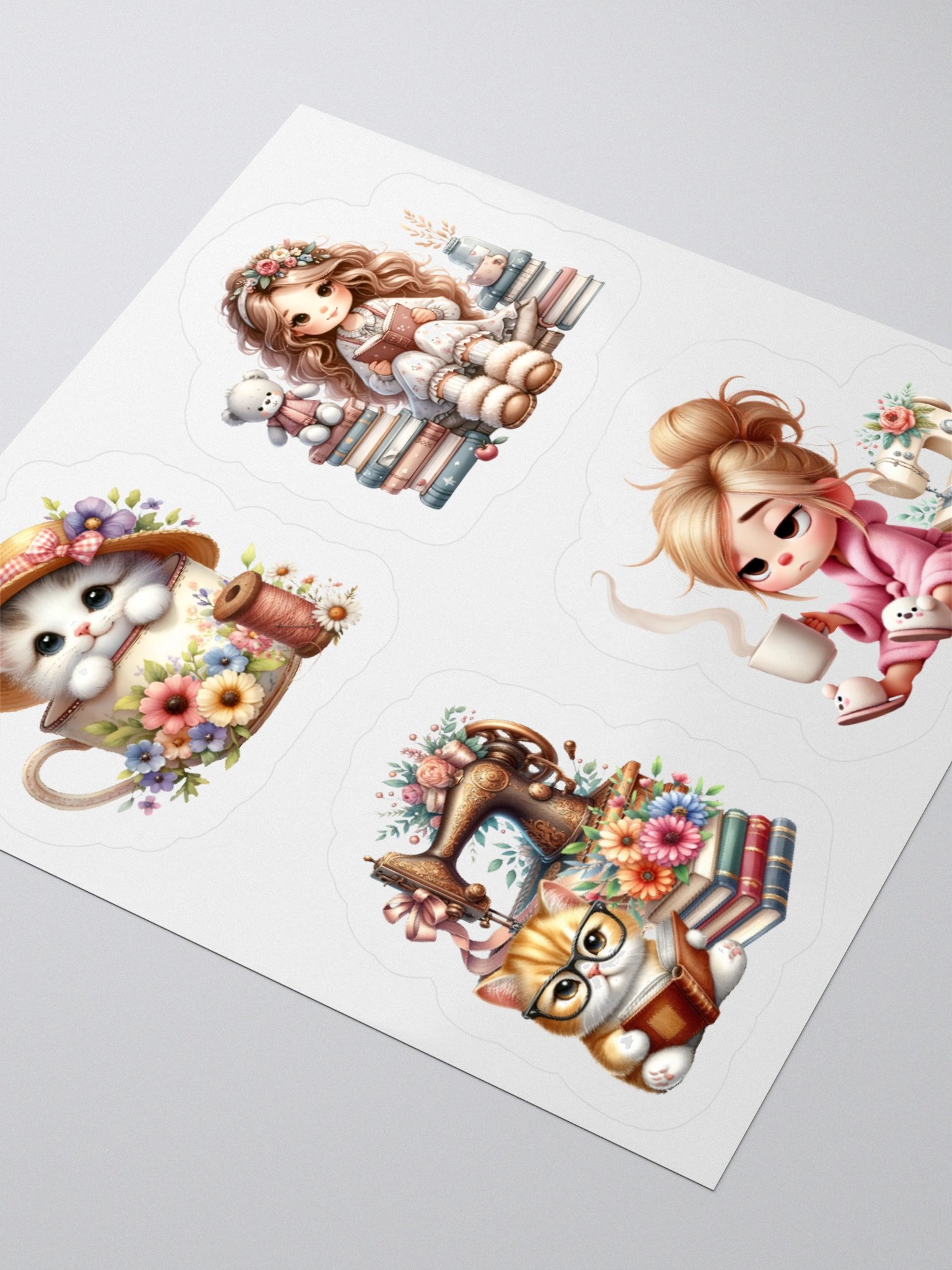 Whimsical Tales Kiss Cut Stickers Set product image (8)