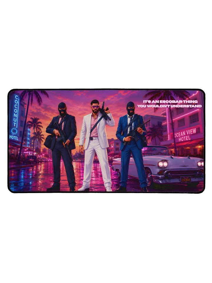Escobar Bodyguard Desk Mat product image (1)