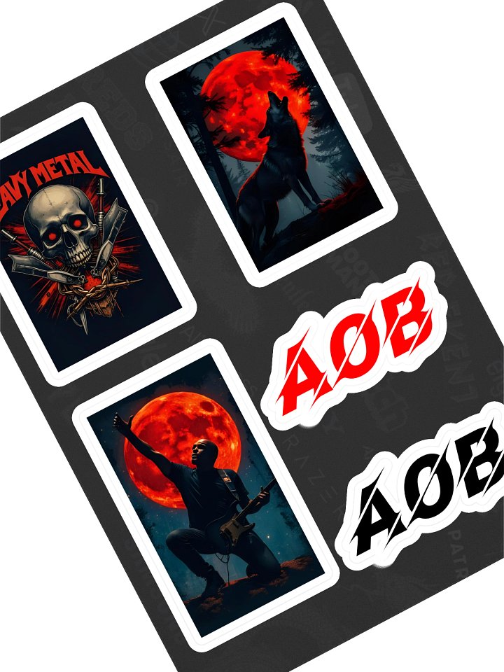 AOB 2025 Design Stickers product image (1)