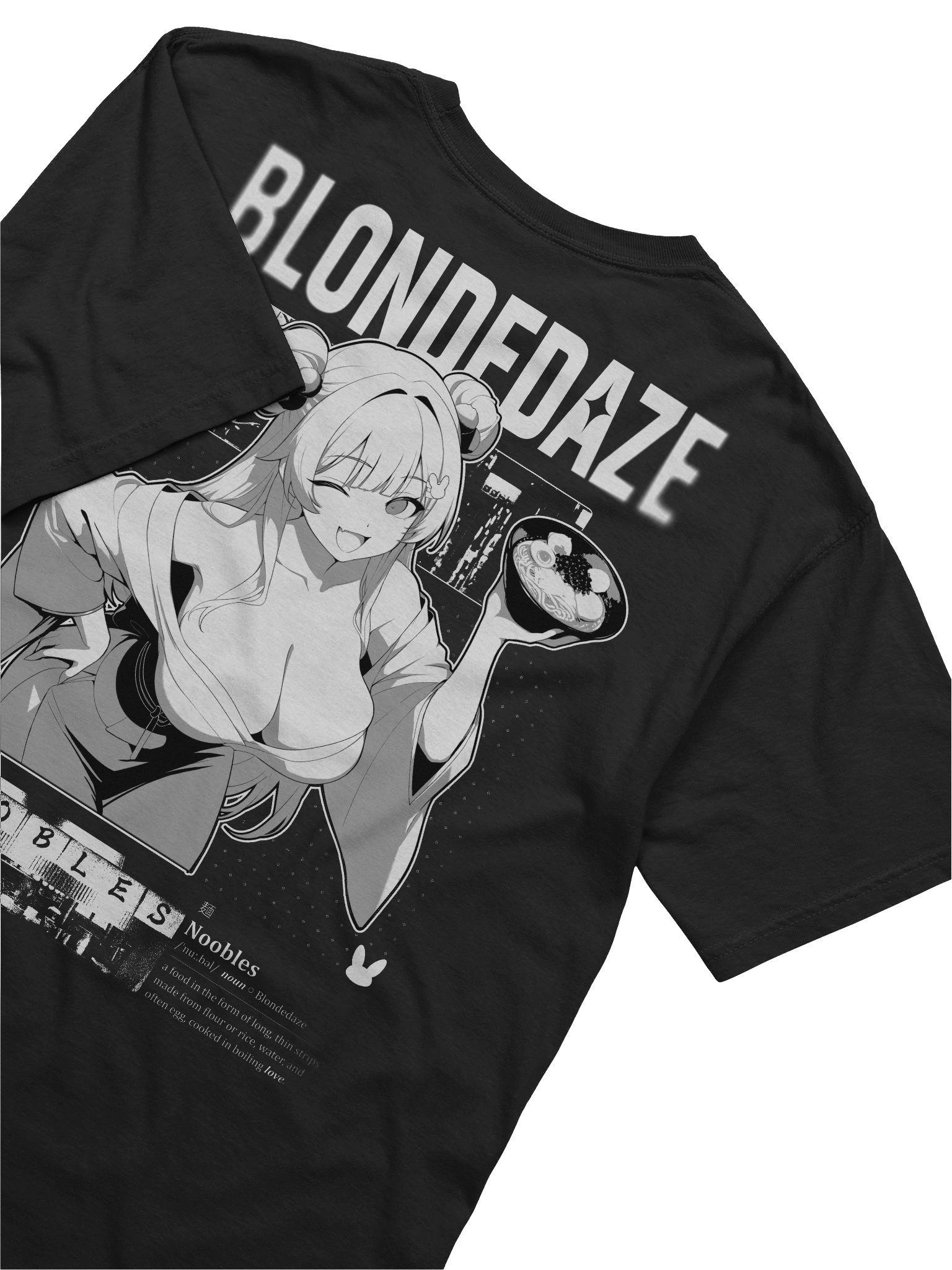 Noobles Tee - Black product image (1)