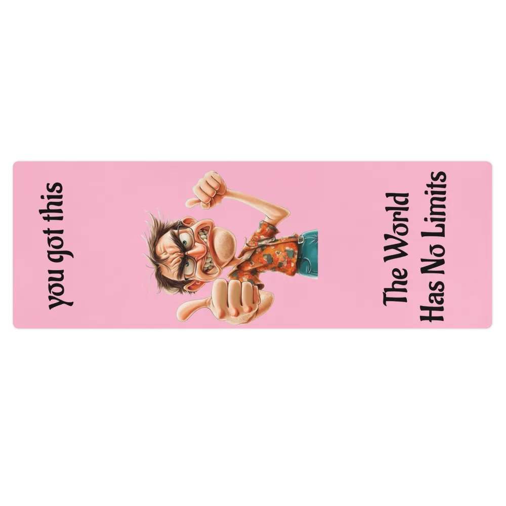 Limitless Thumbs-Up Yoga Mat product image (1)