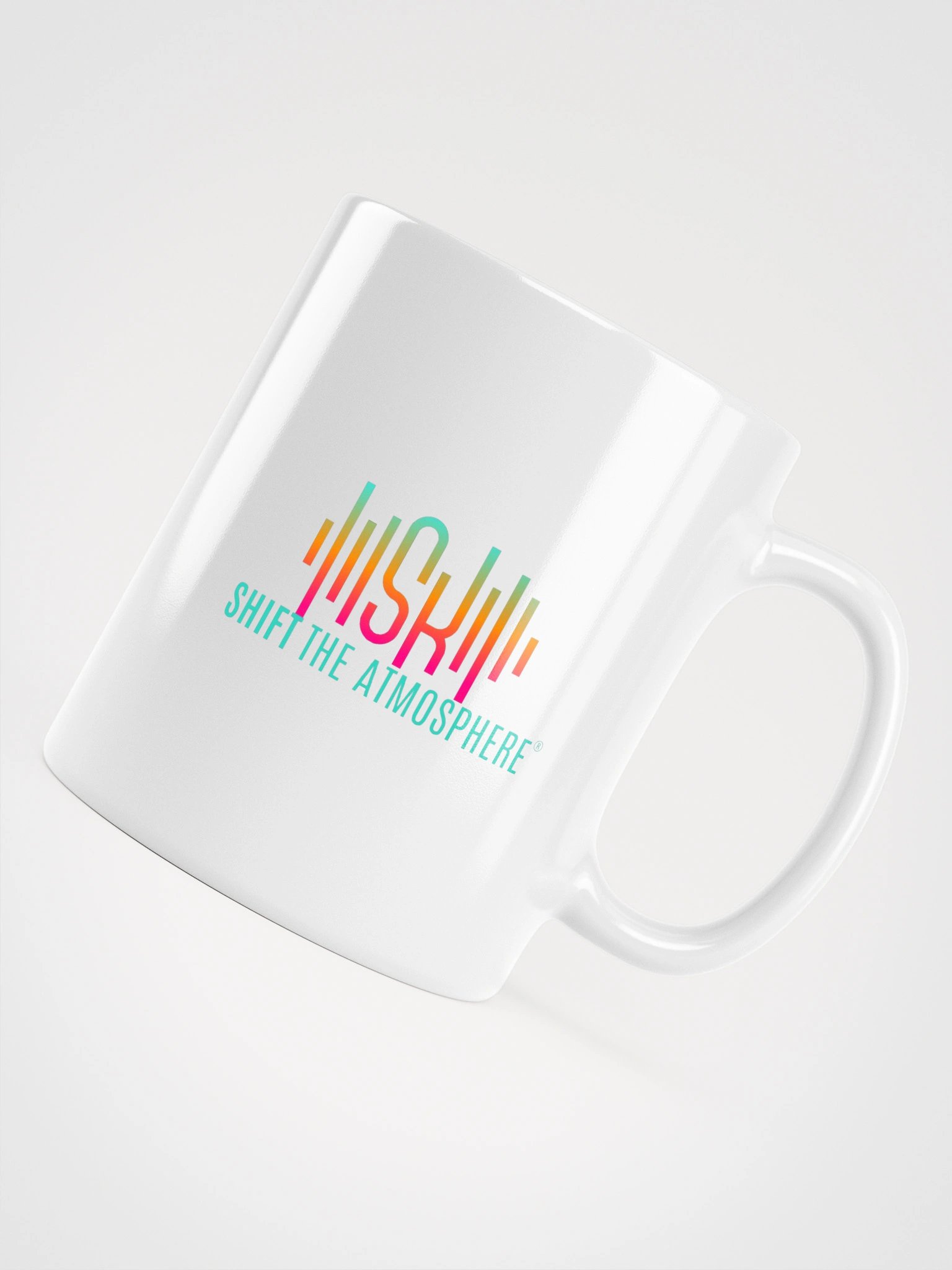 SK Logo Indio Power Wave Mug WHITE product image (6)
