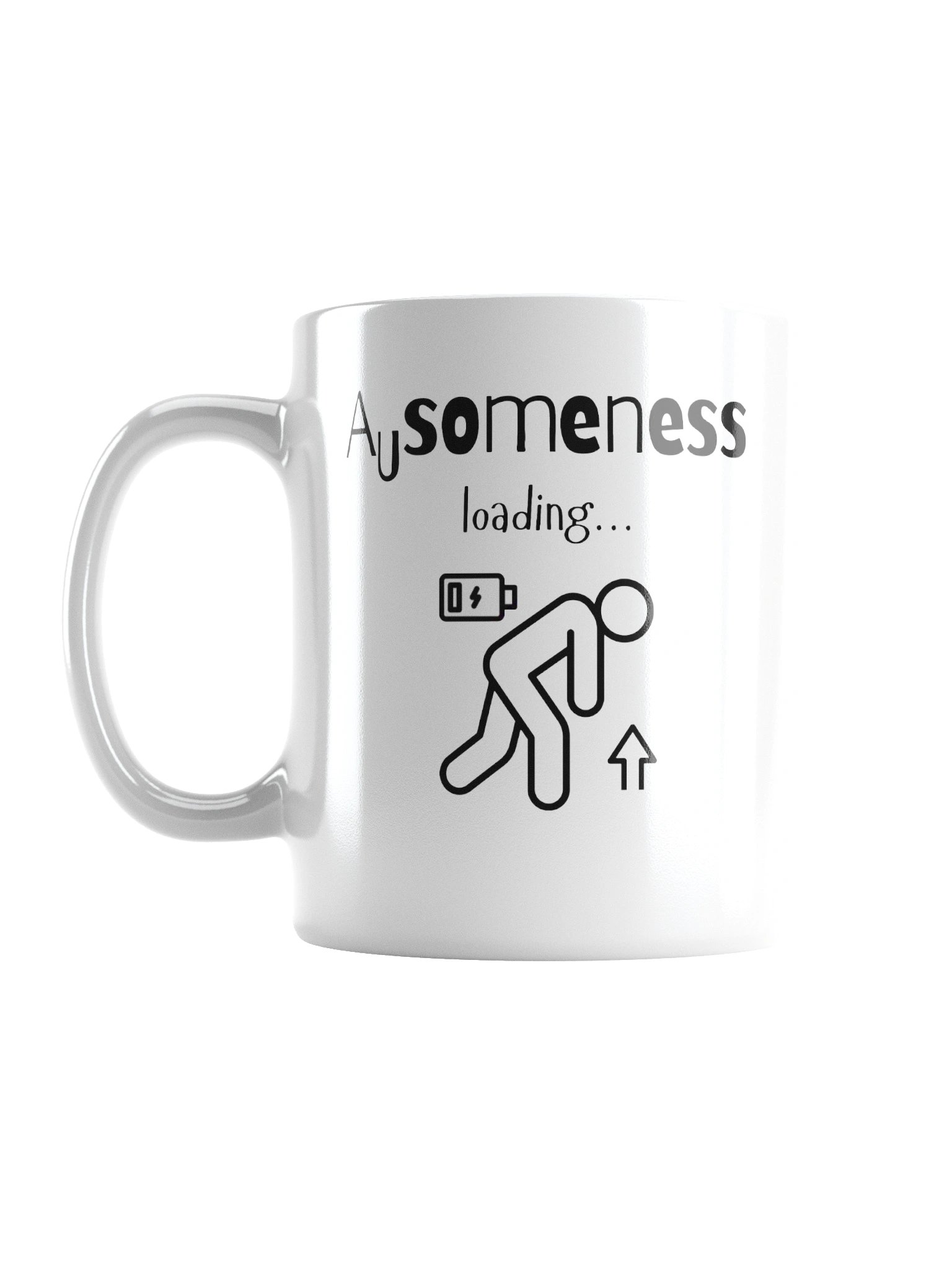 AuDHD Loading White Mug product image (1)