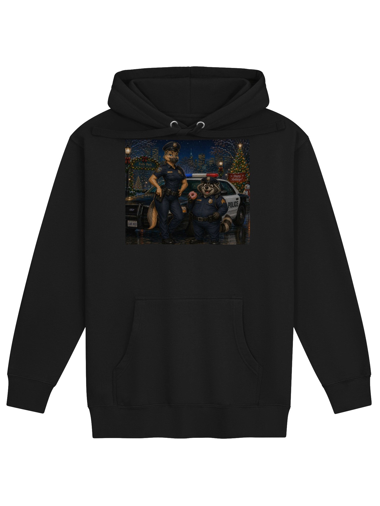 Officers Jerald and Jensen Hoodie. product image (1)