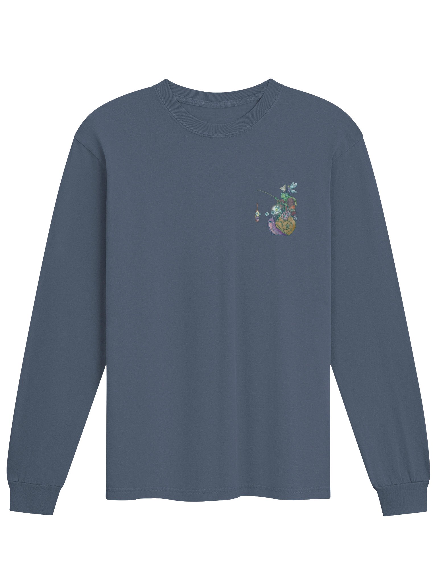 Snail - Comfort Colors 6014 Unisex Dyed Long Sleeve Shirt product image (13)