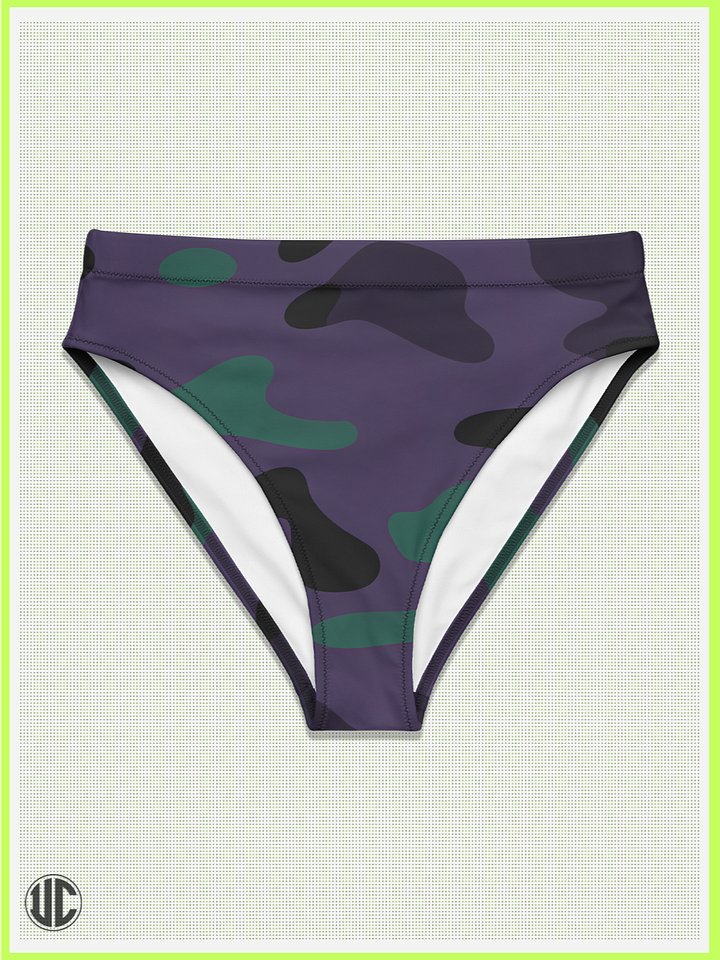 UnkoCon – Midnight Purple Camo Bikini Bottom product image (1)